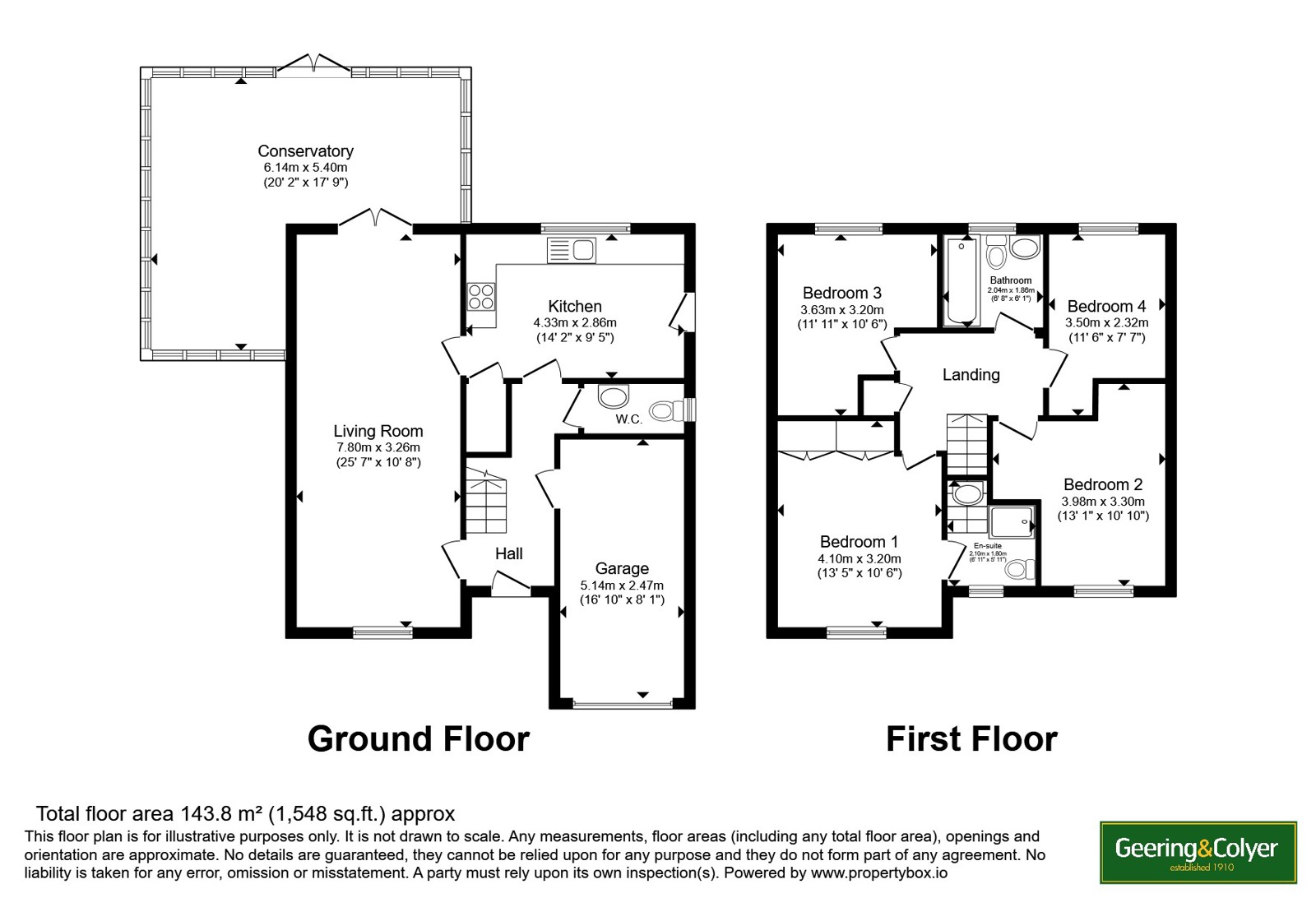 7, Jesson Close, Romney Marsh floorplan