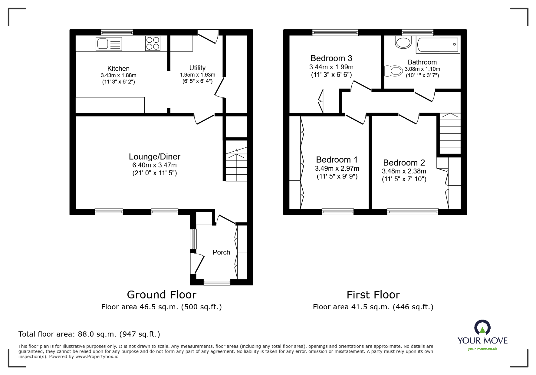 41, High Street, Lincoln floorplan