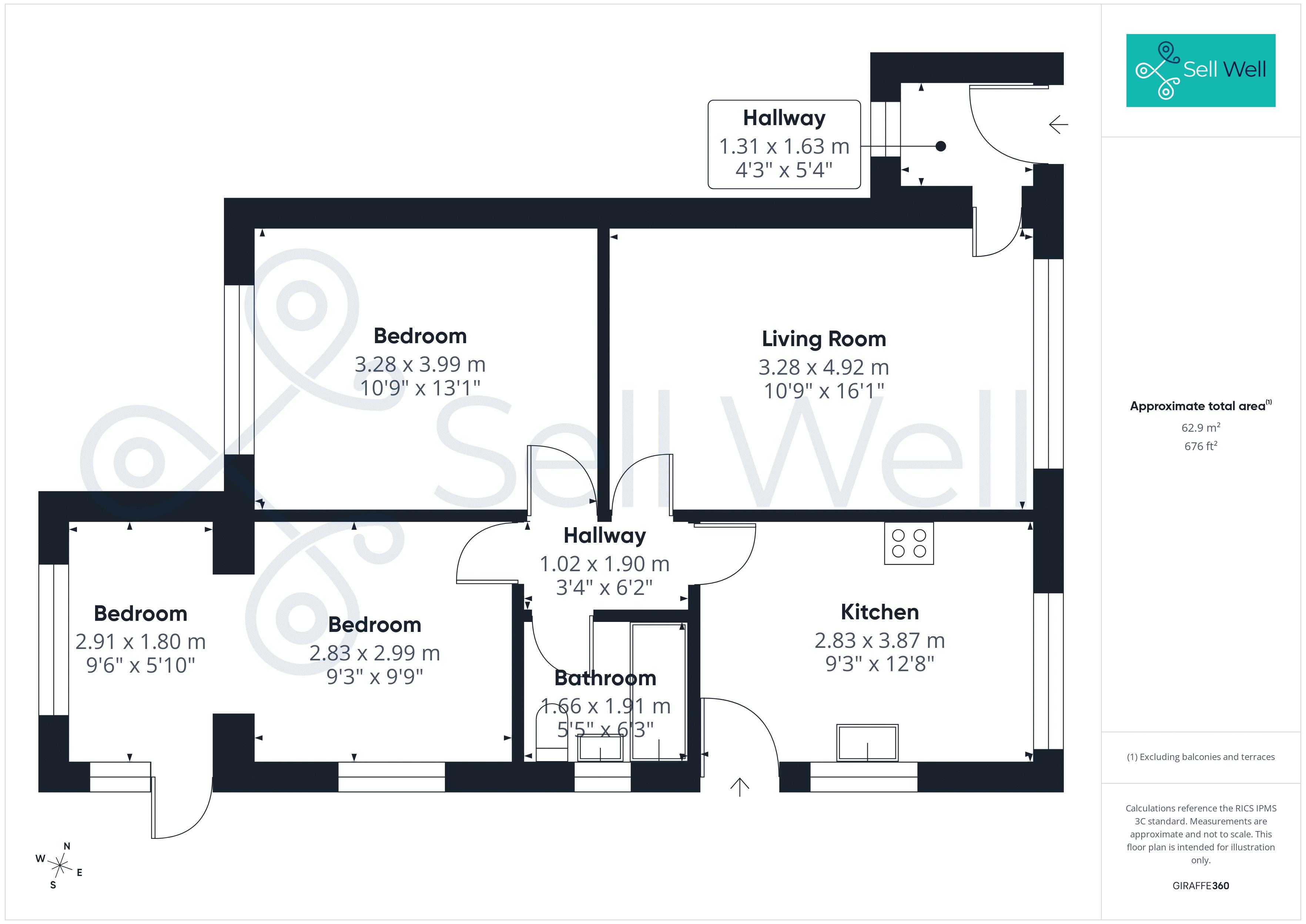 2a, Norwood Close, Manchester floorplan