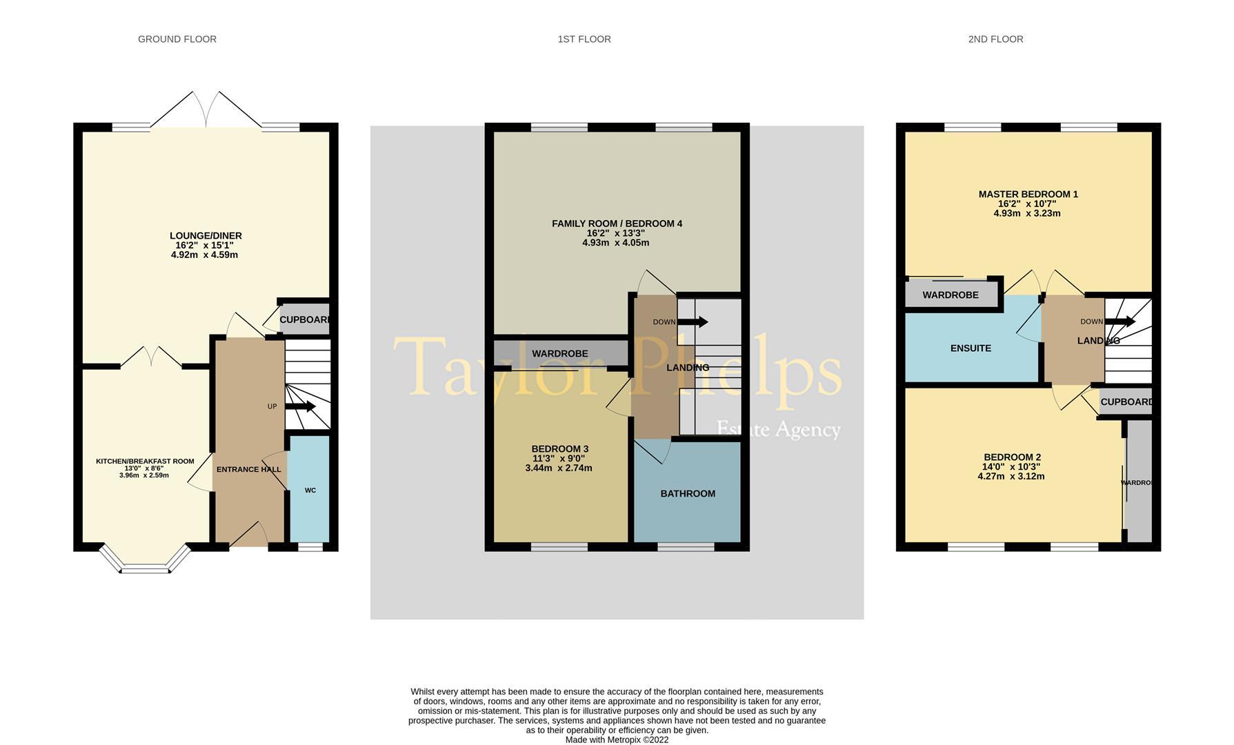 Lady Margaret Gardens, Ware SG12, 4 bedroom terraced house for sale