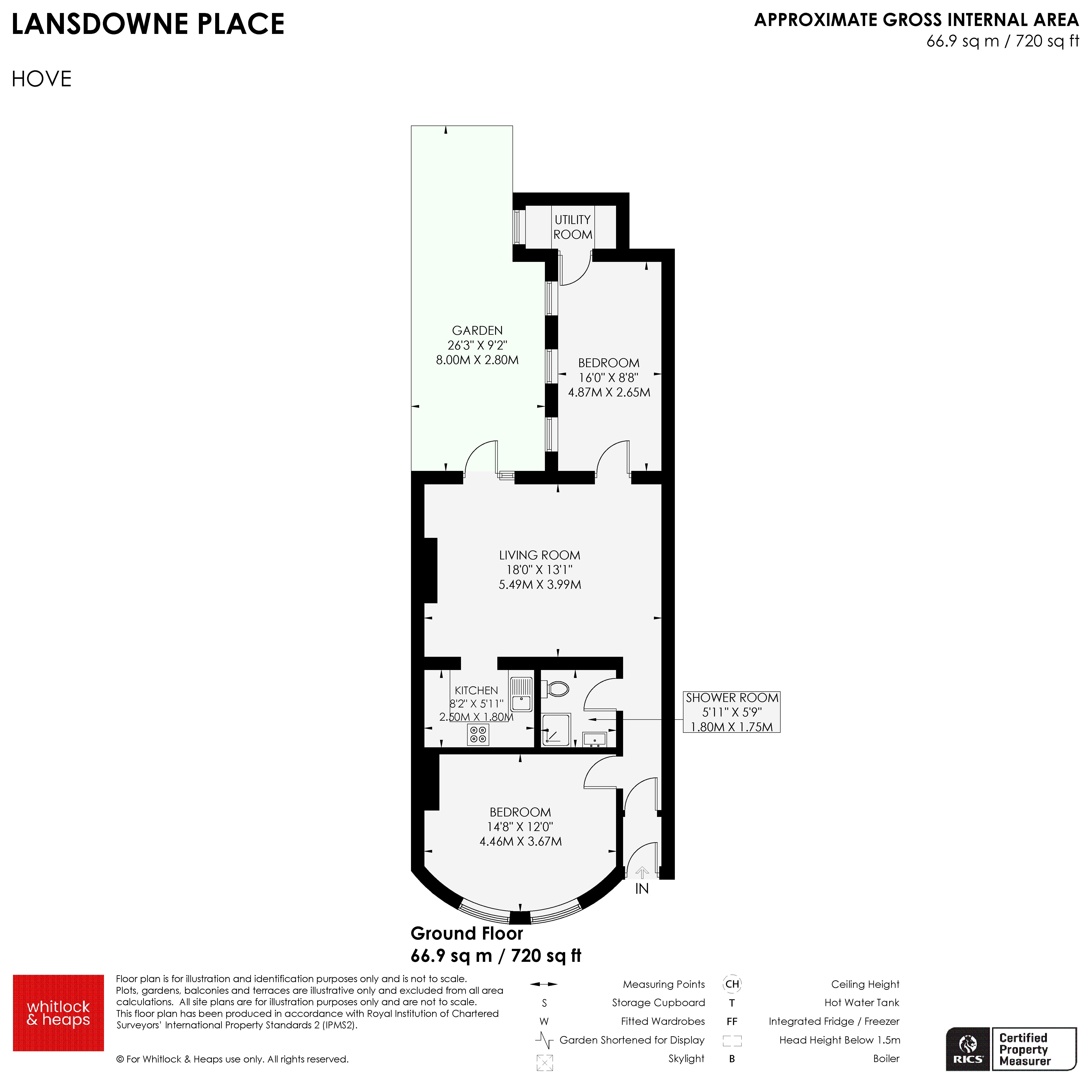 Lansdowne Place, Hove floorplan
