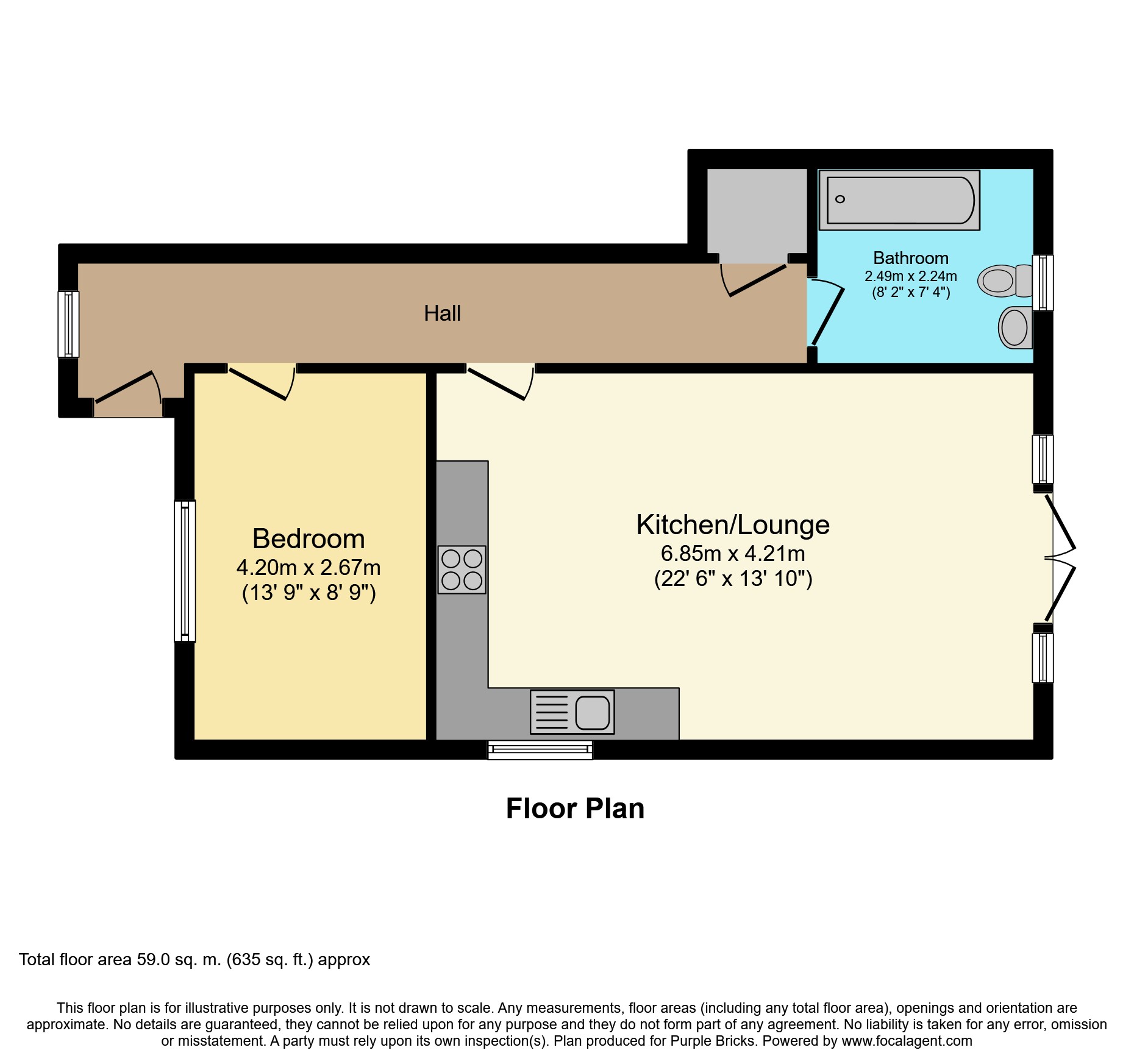 1 Bedrooms Maisonette for sale in Croft Close, Chislehurst BR7