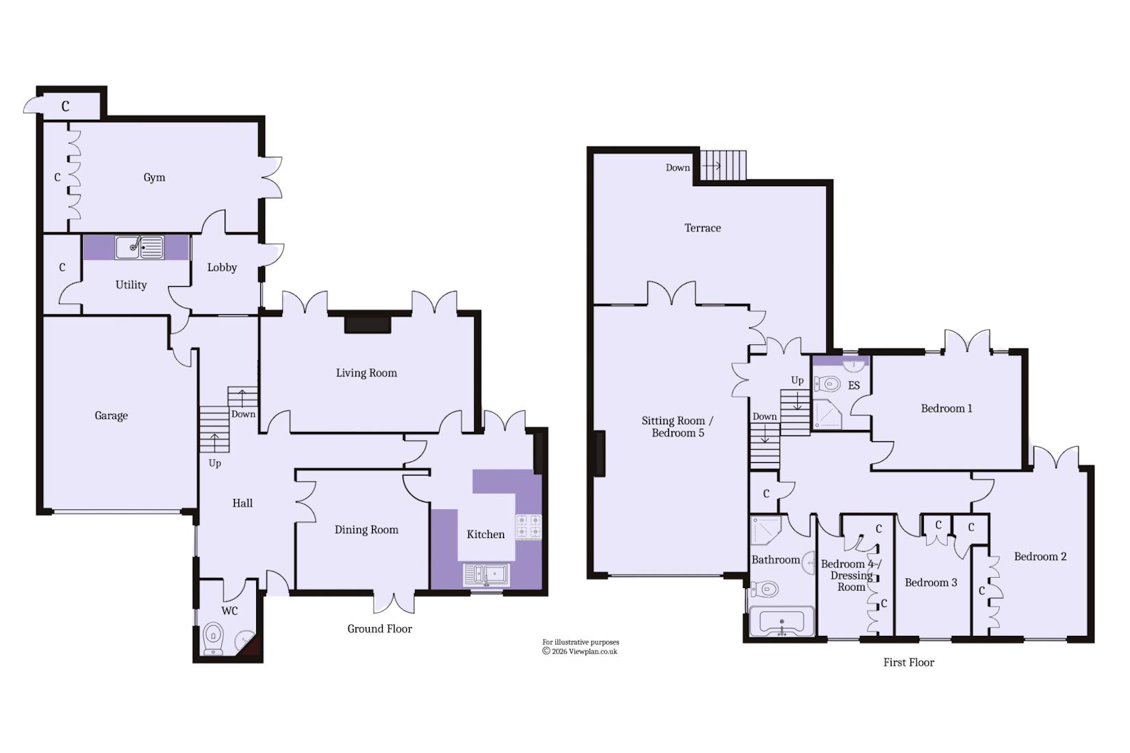18, The Paddocks, Penarth floorplan