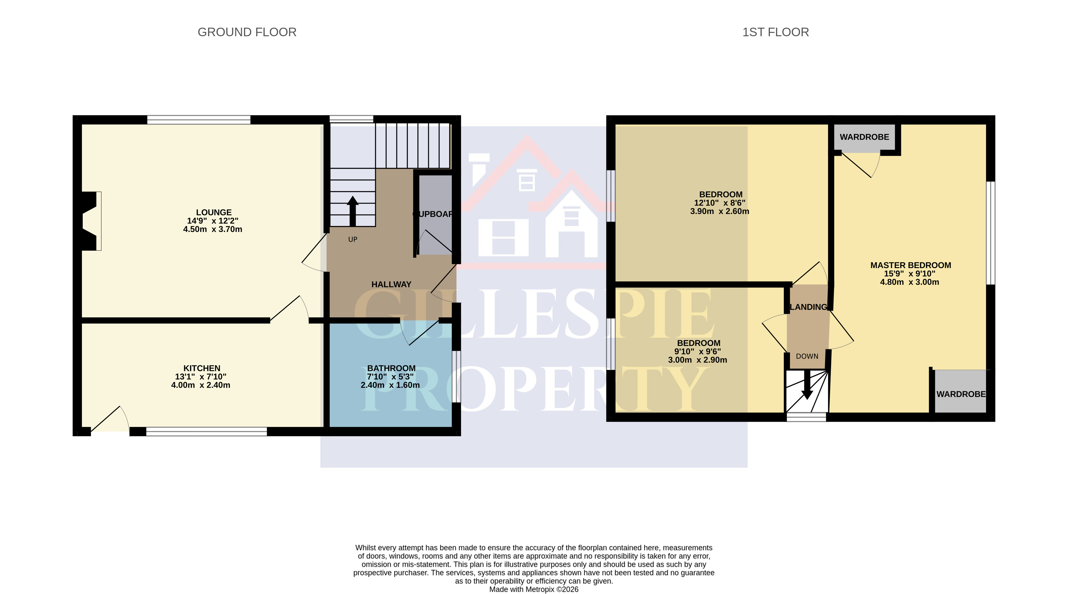 1, Bruce Drive, Stenhousemuir floorplan