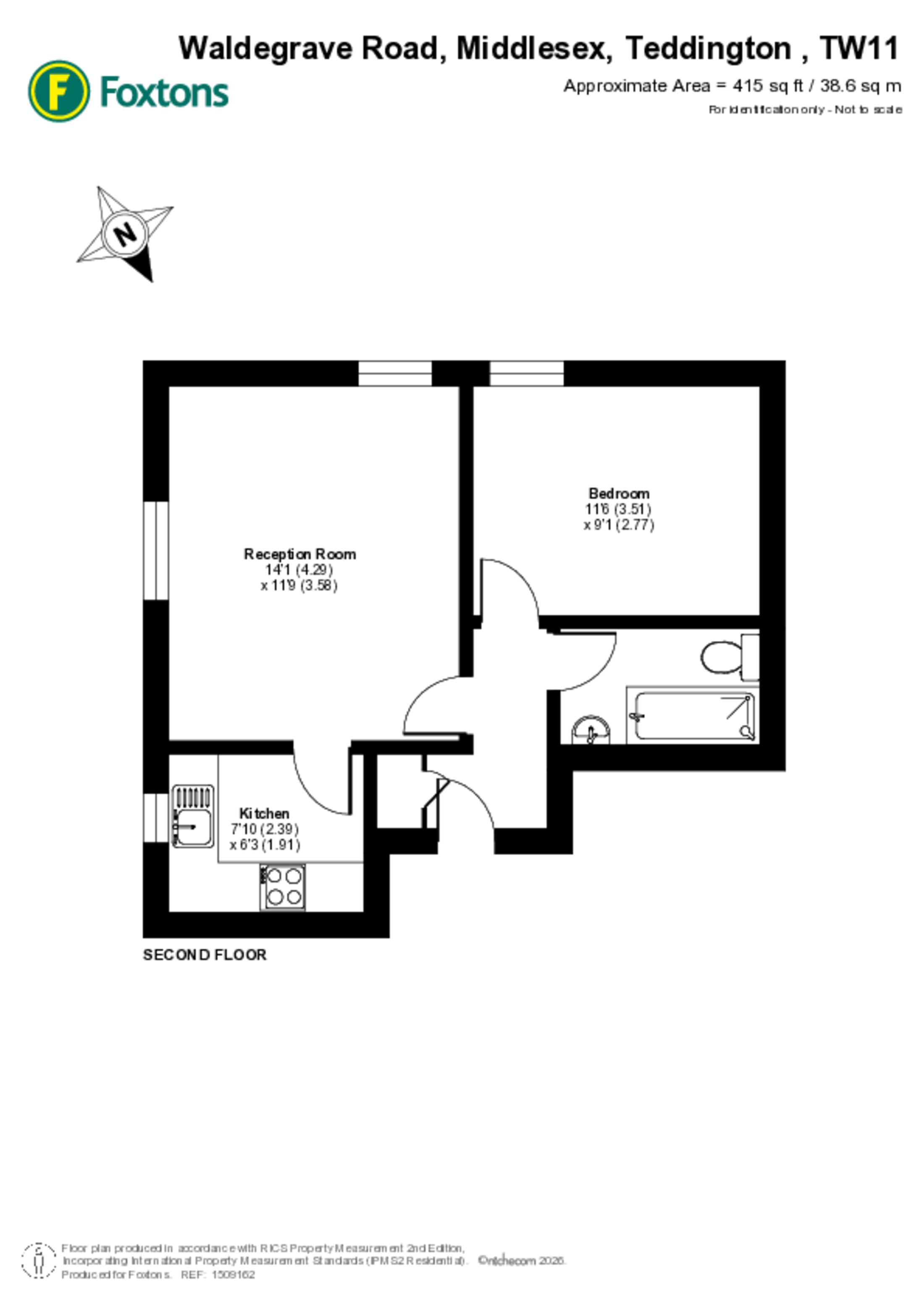 Waldegrave Road, Teddington floorplan