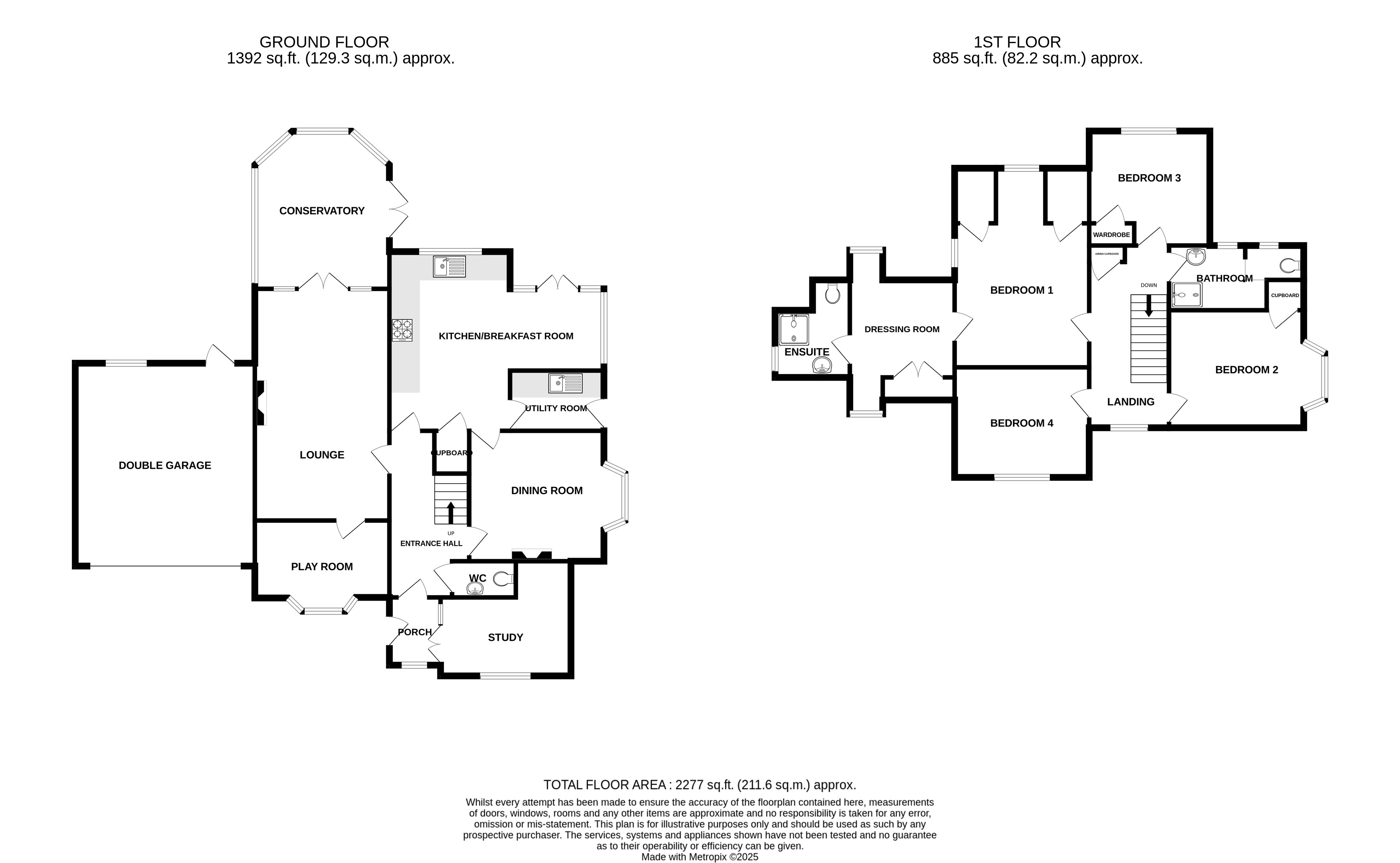 9, Harrington Close, Colchester floorplan