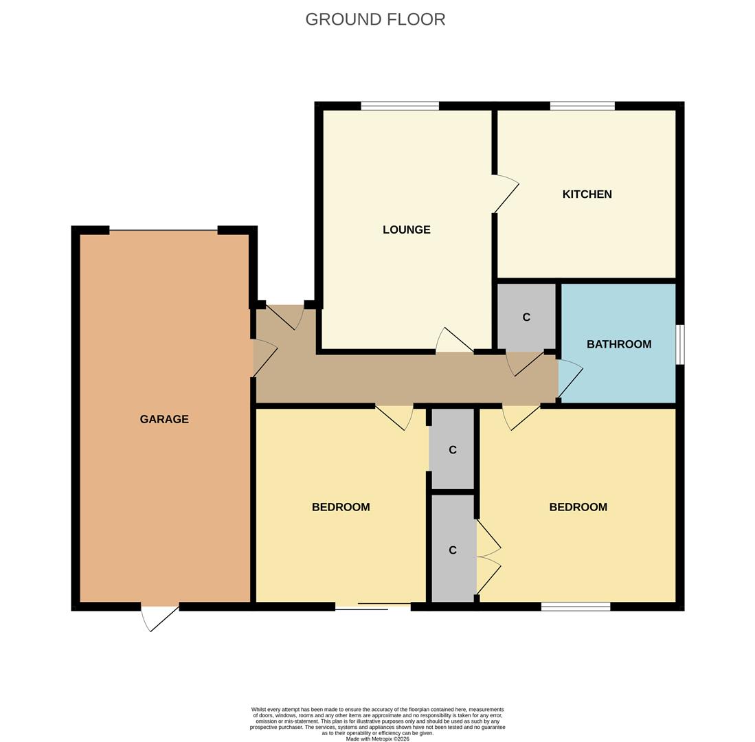 7, Yarrow Gardens, Dumfries floorplan