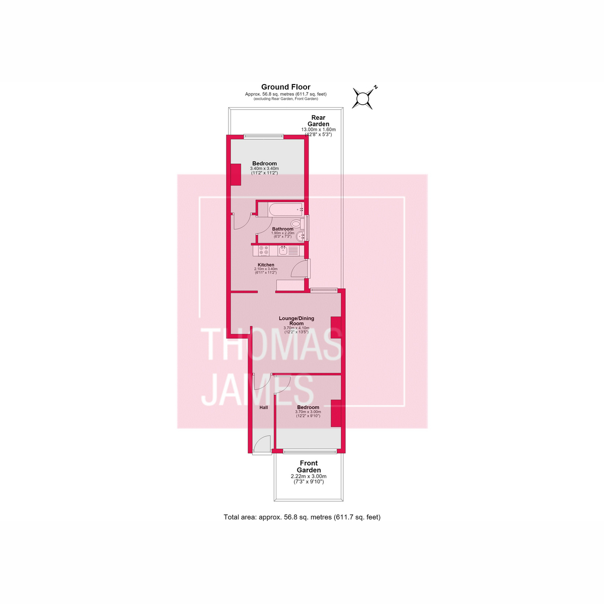 34, Welbeck Road, Barnet floorplan