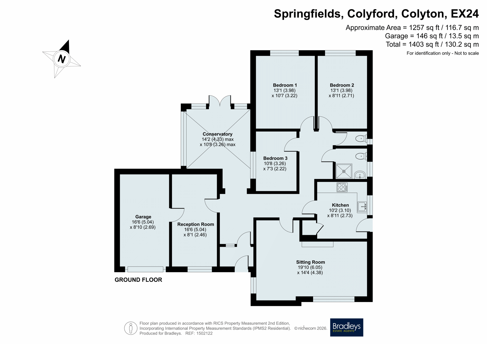24, Springfields, Colyton floorplan