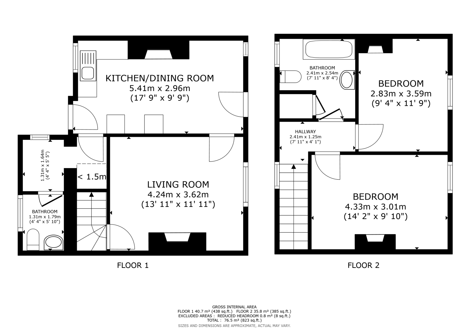 12, Blenheim Road Shirburn, Watlington floorplan
