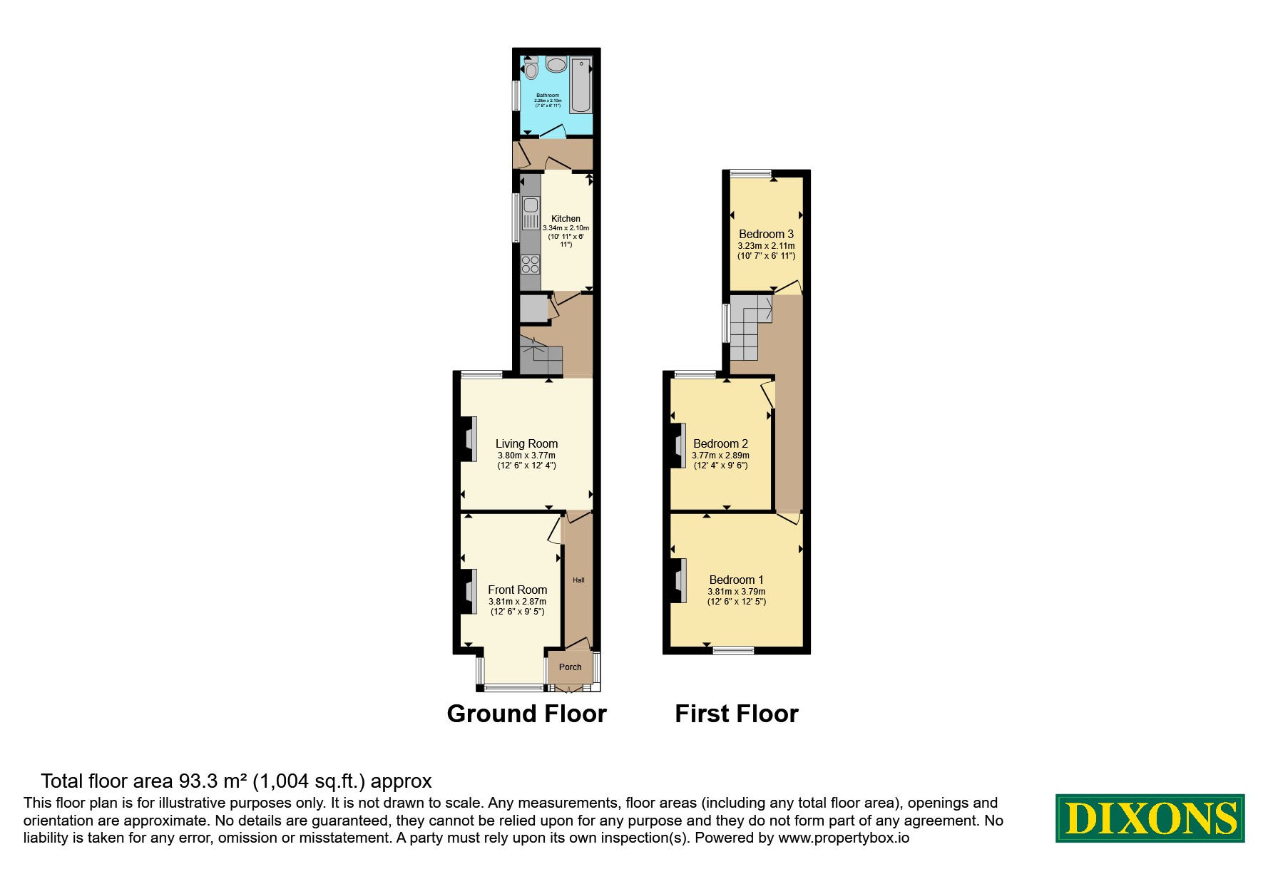 176, Anthony Road, West Midlands floorplan