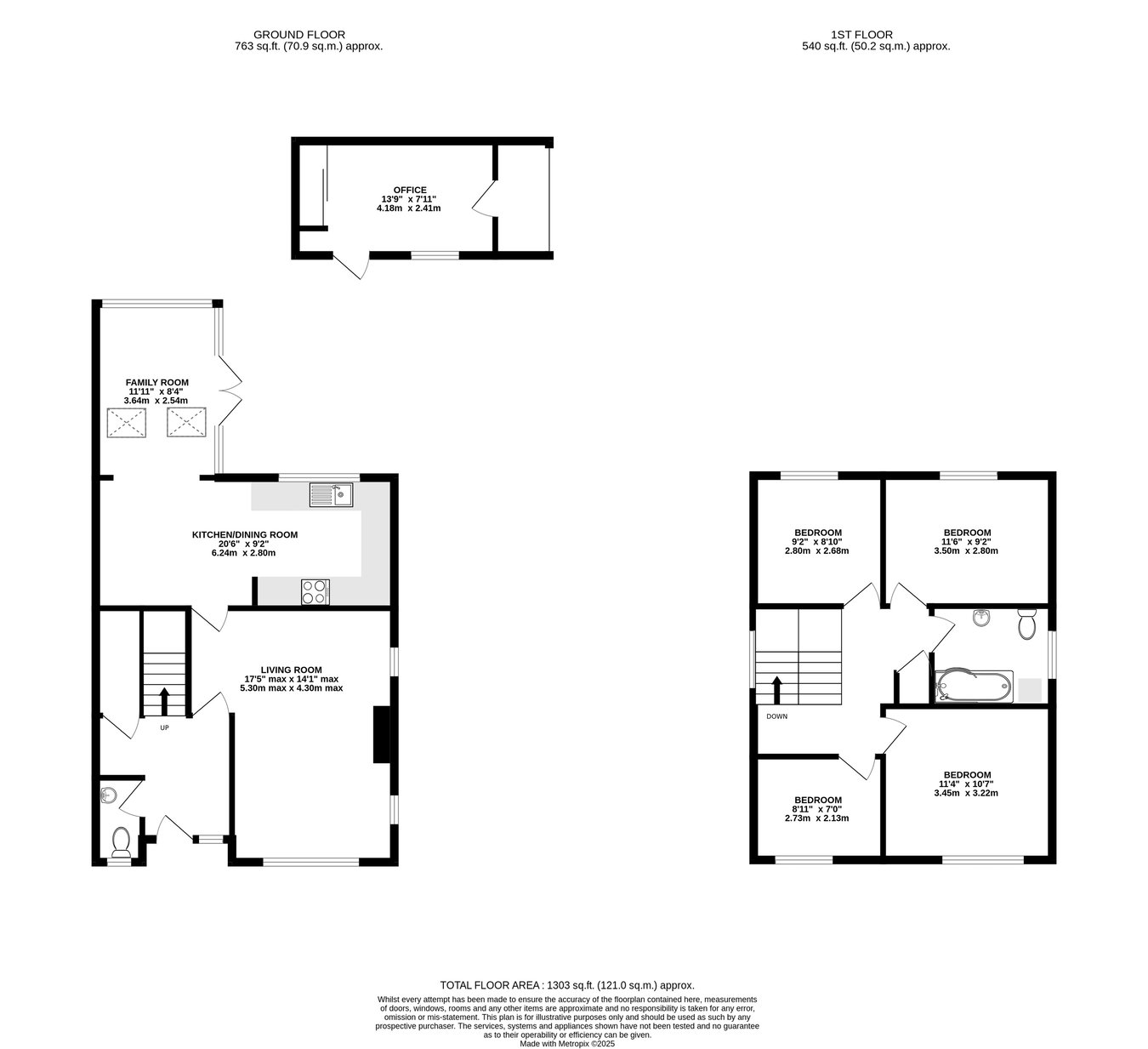 48, Windermere Way, Surrey floorplan