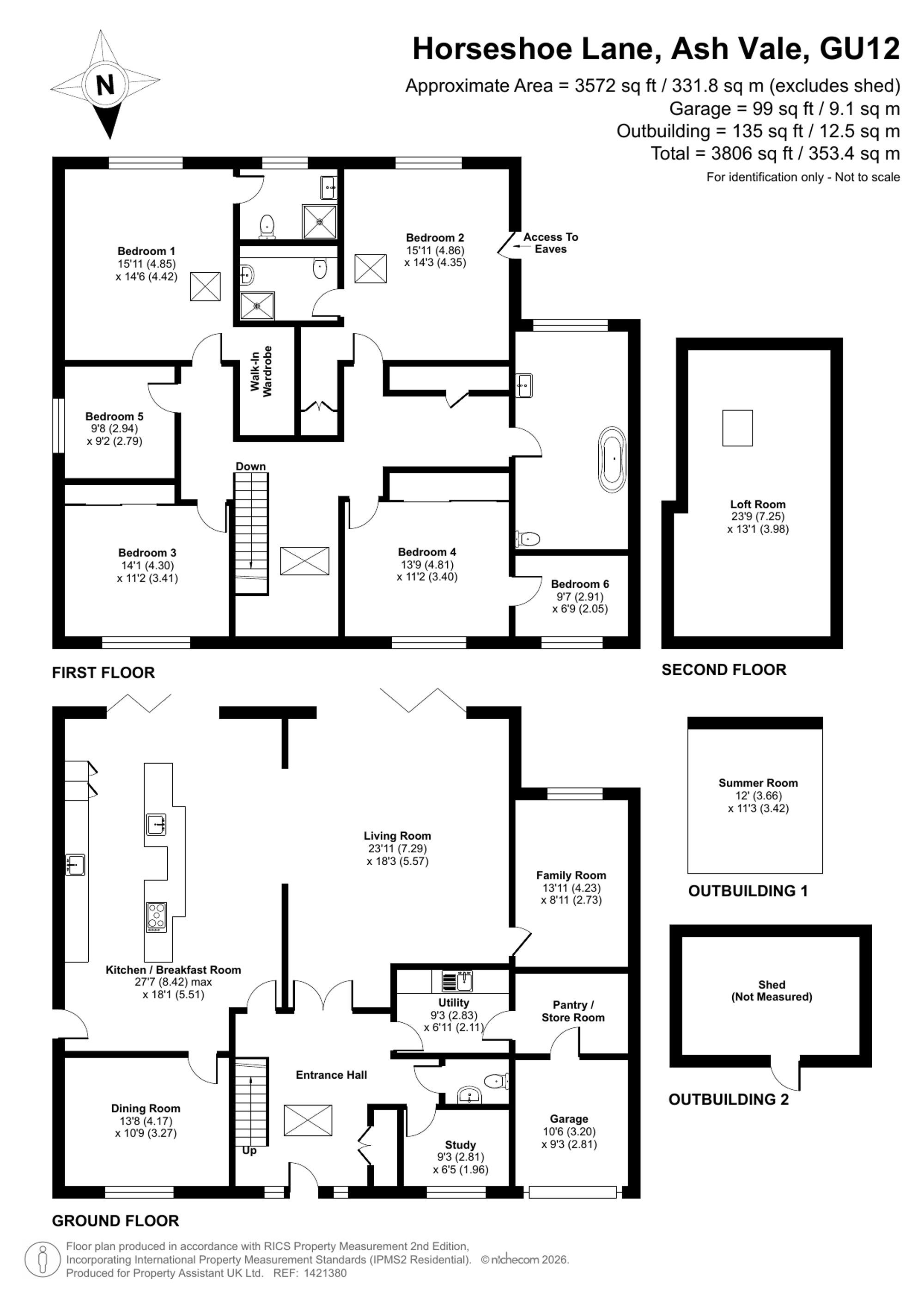 Coverack, Horseshoe Lane, Ash Vale floorplan