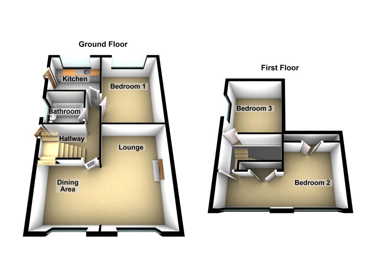 3 Bedrooms Bungalow for sale in Villa Crescent, Bulkington, Bedworth CV12