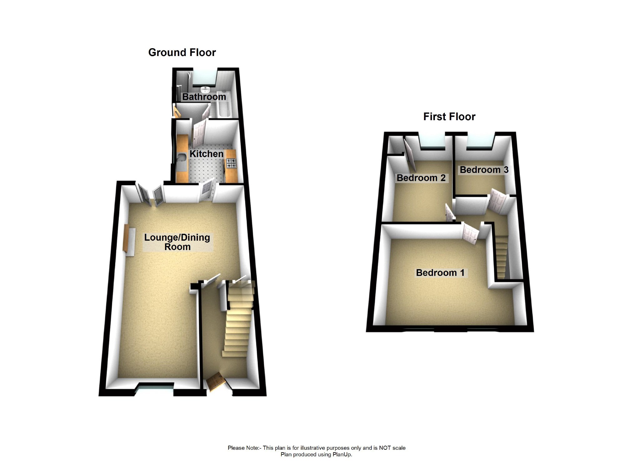 3 bed semidetached house for sale in Edward Street, Alltwen