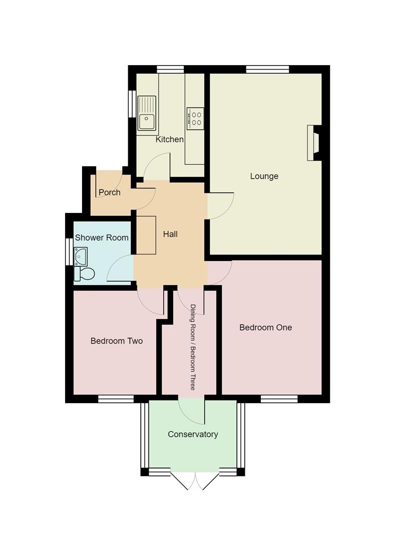 Dale Hill Road, Maltby, Rotherham S66, 2 bedroom detached bungalow for