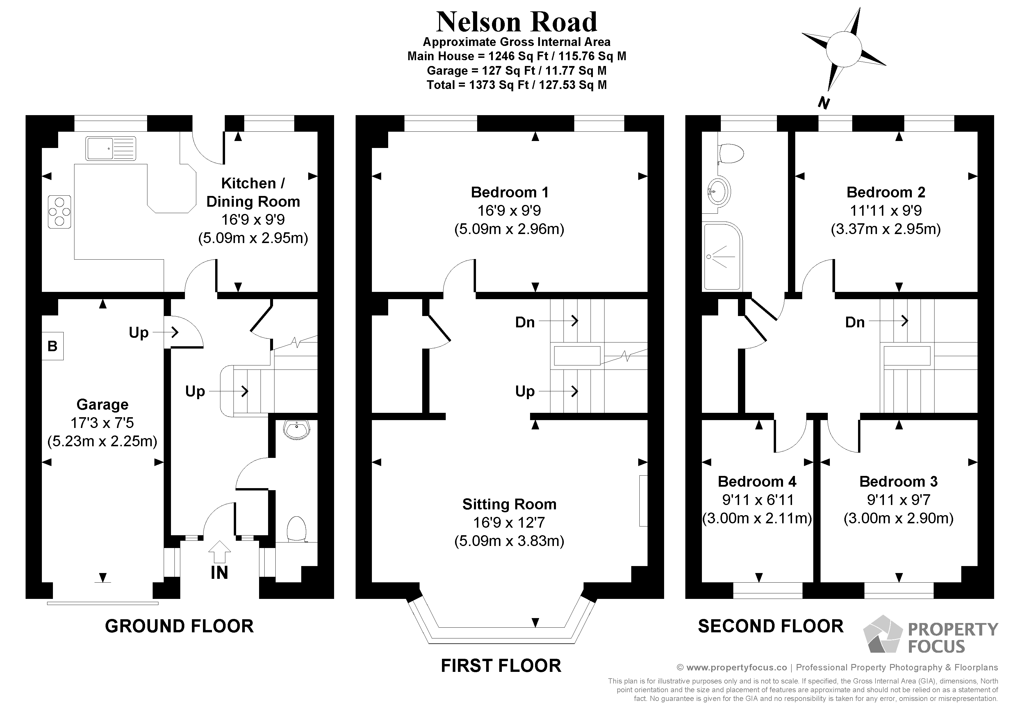 Nelson Road, Southsea PO5, 4 bedroom town house for sale 61678982 PrimeLocation