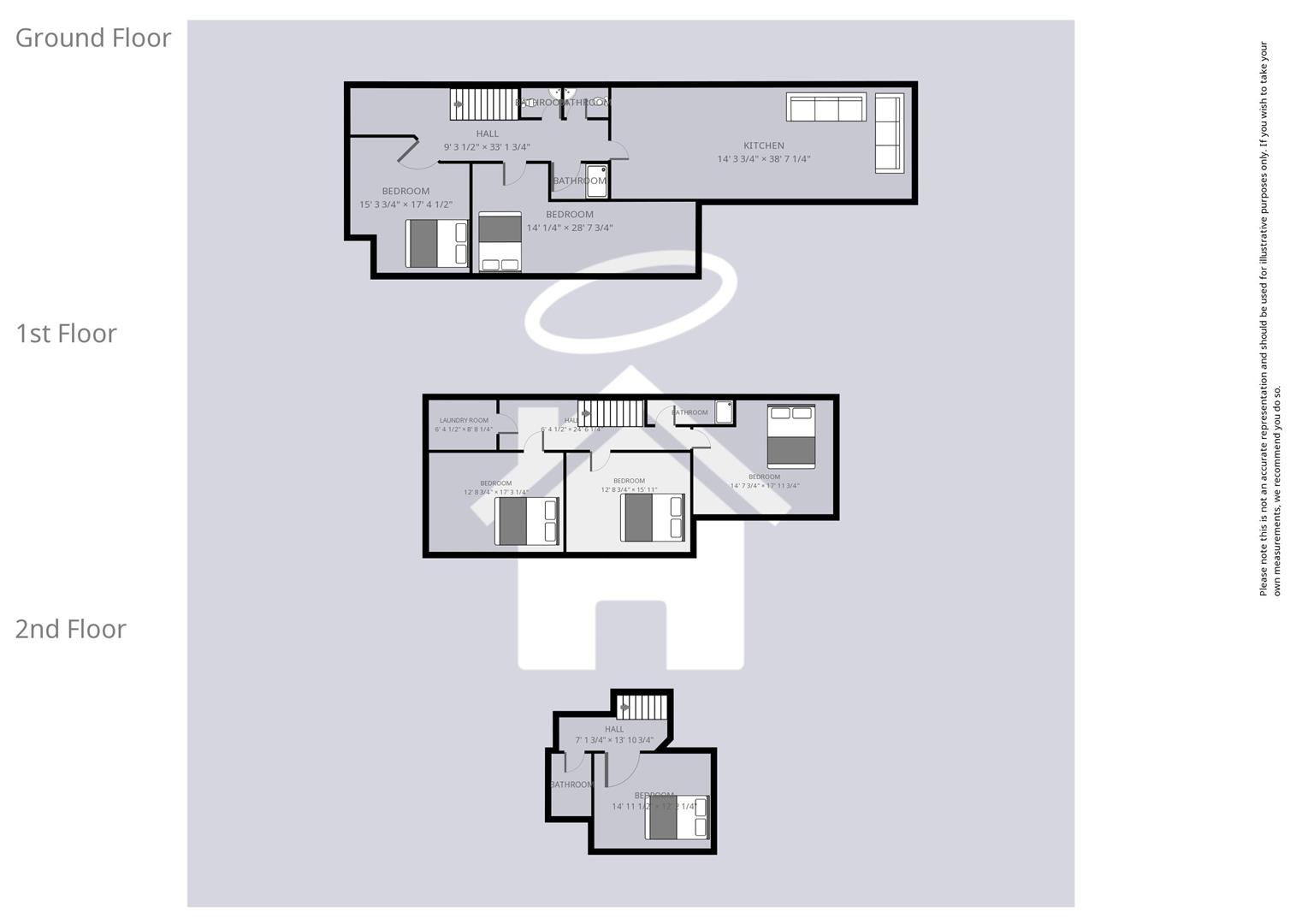( 4 BED), 45, Merthyr Street, Cardiff floorplan