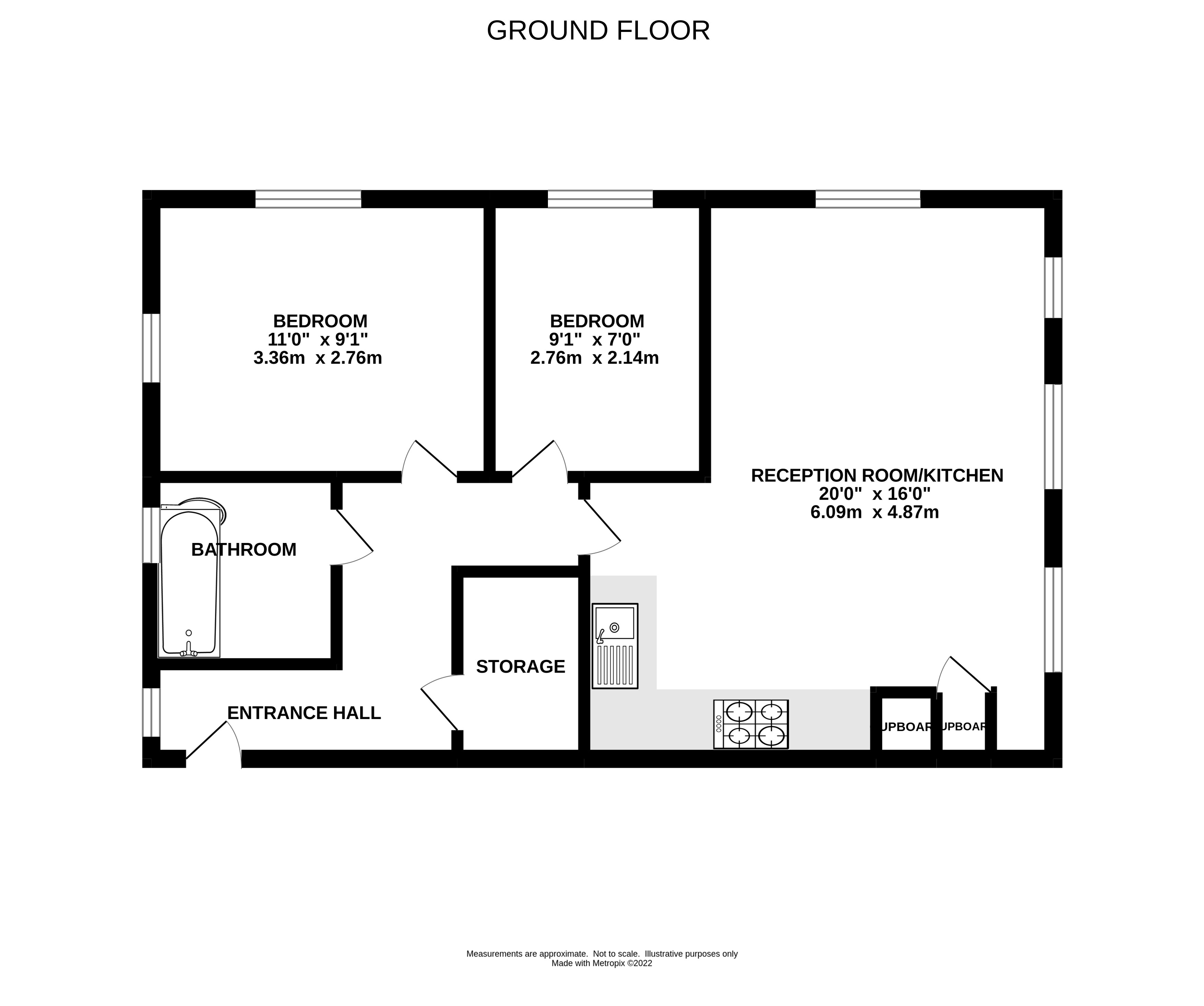 School Drive, Woodley, Reading, Berkshire RG5, 2 bedroom flat to rent