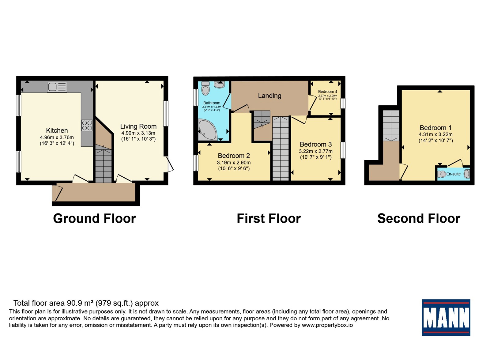 258, High Street, Rochester floorplan