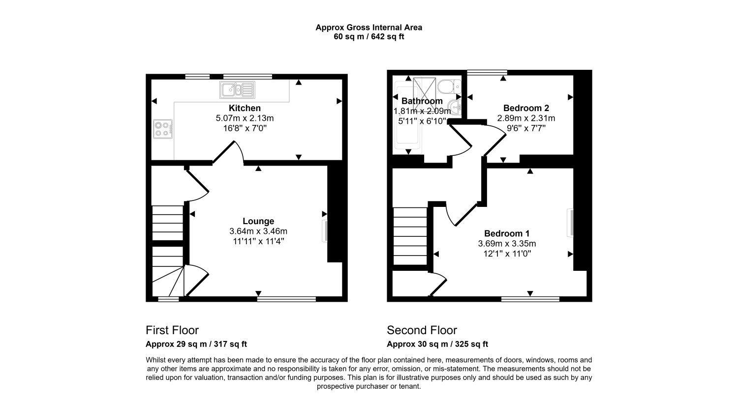 7a Low Row,, Brow Edge Road, Ulverston floorplan