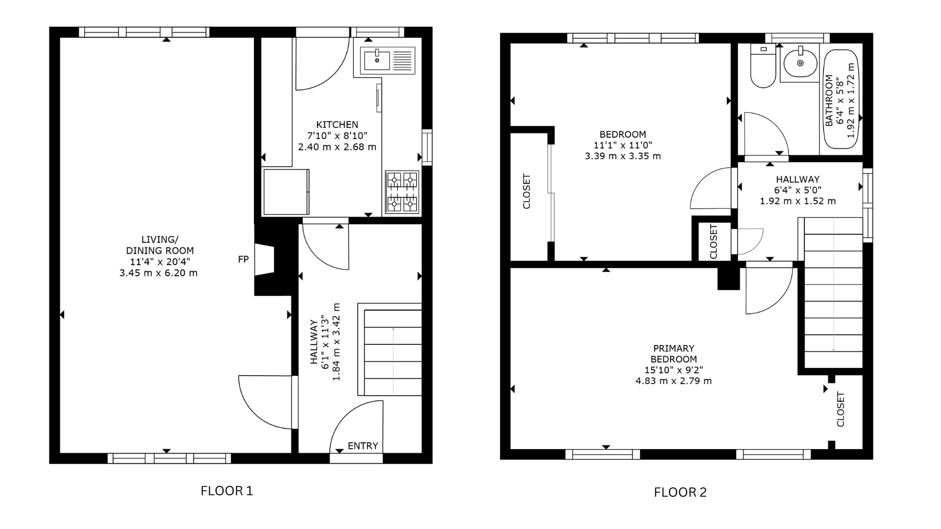 15, James Street, Stirling floorplan