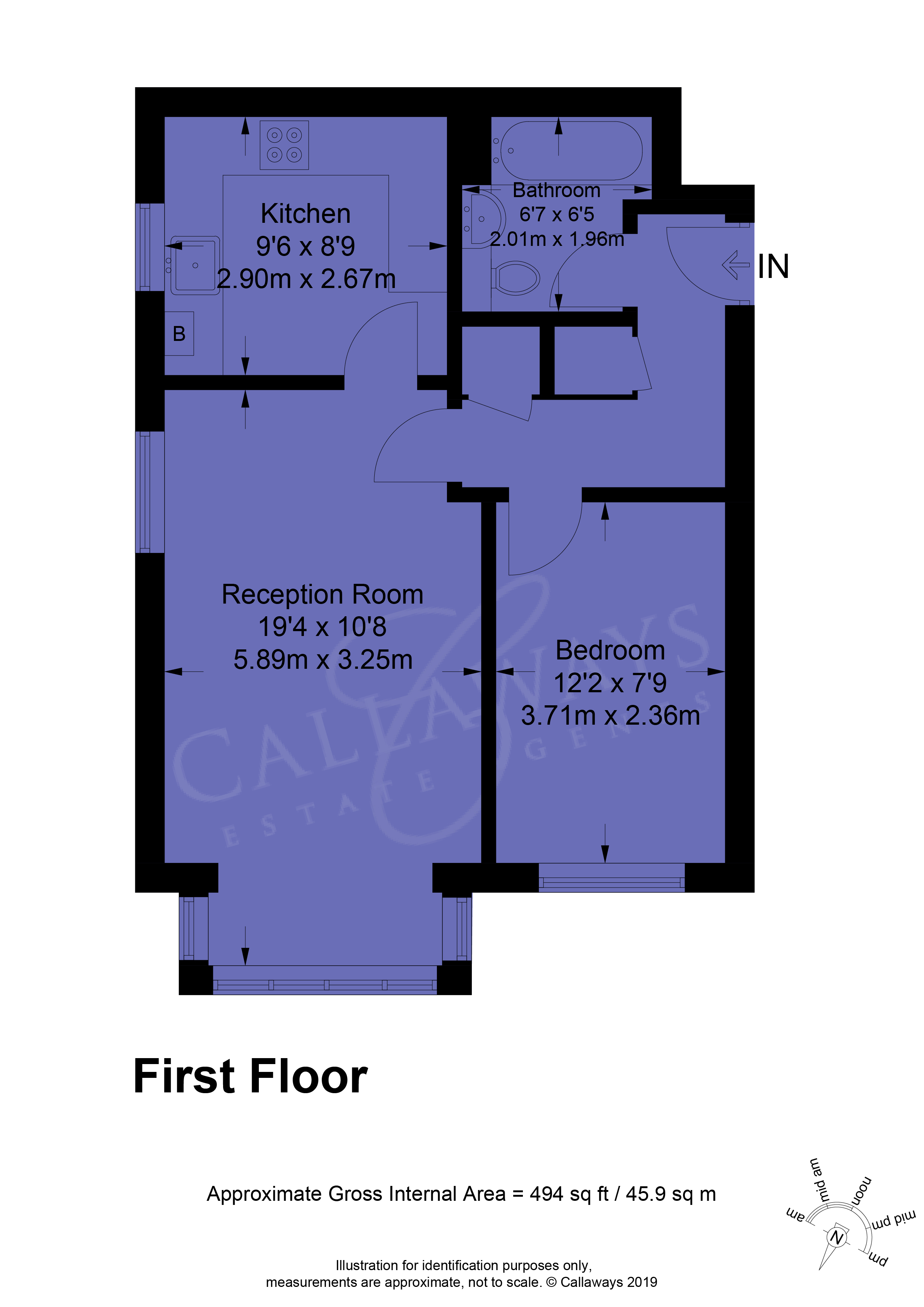 1 Bedrooms Flat to rent in Goring Road, Goring-By-Sea, Worthing BN12