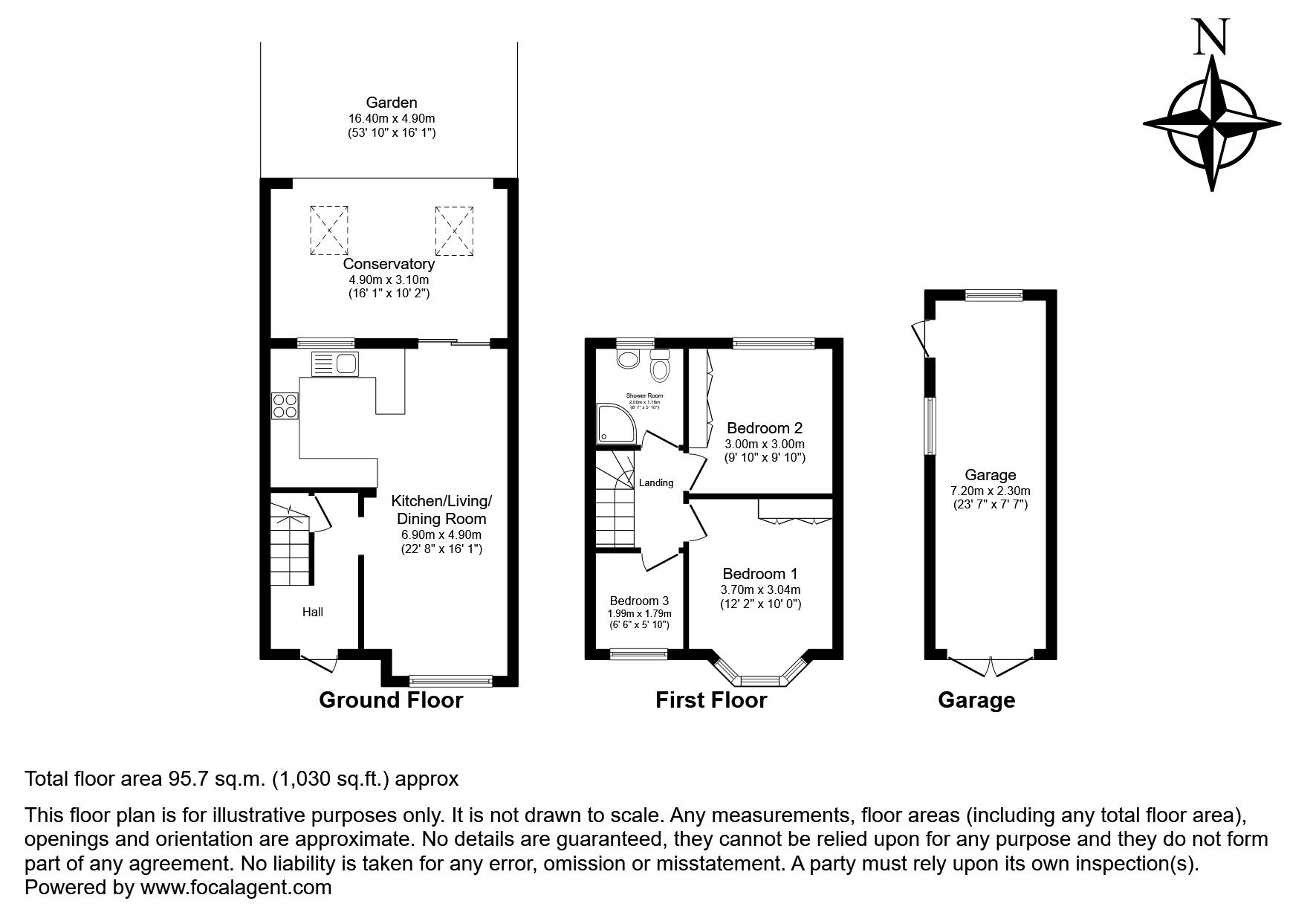 Conway Crescent, Perivale, Greenford UB6, 3 bedroom terraced house for