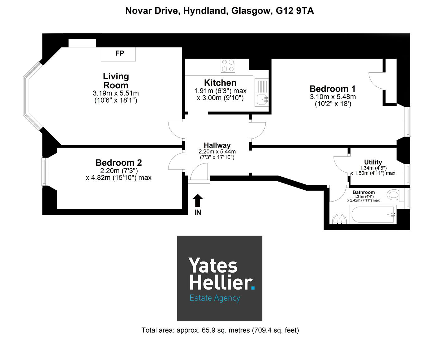 Novar Drive, Hyndland, Glasgow G12, 2 bedroom flat for sale 61397016 PrimeLocation
