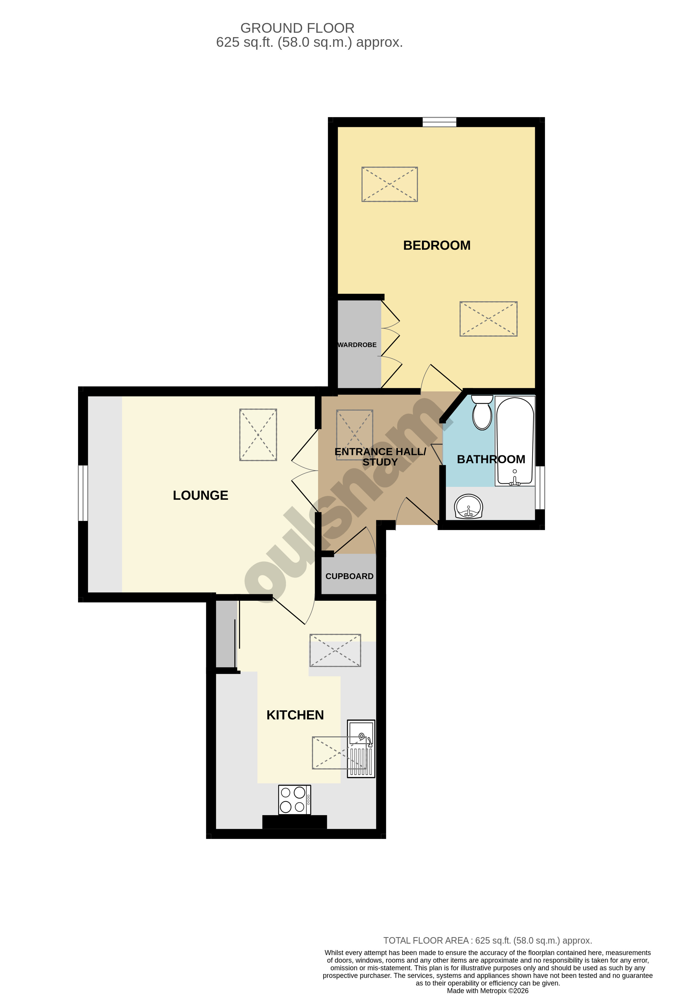 Flat 12,,, Naden Green, Kings Norton floorplan