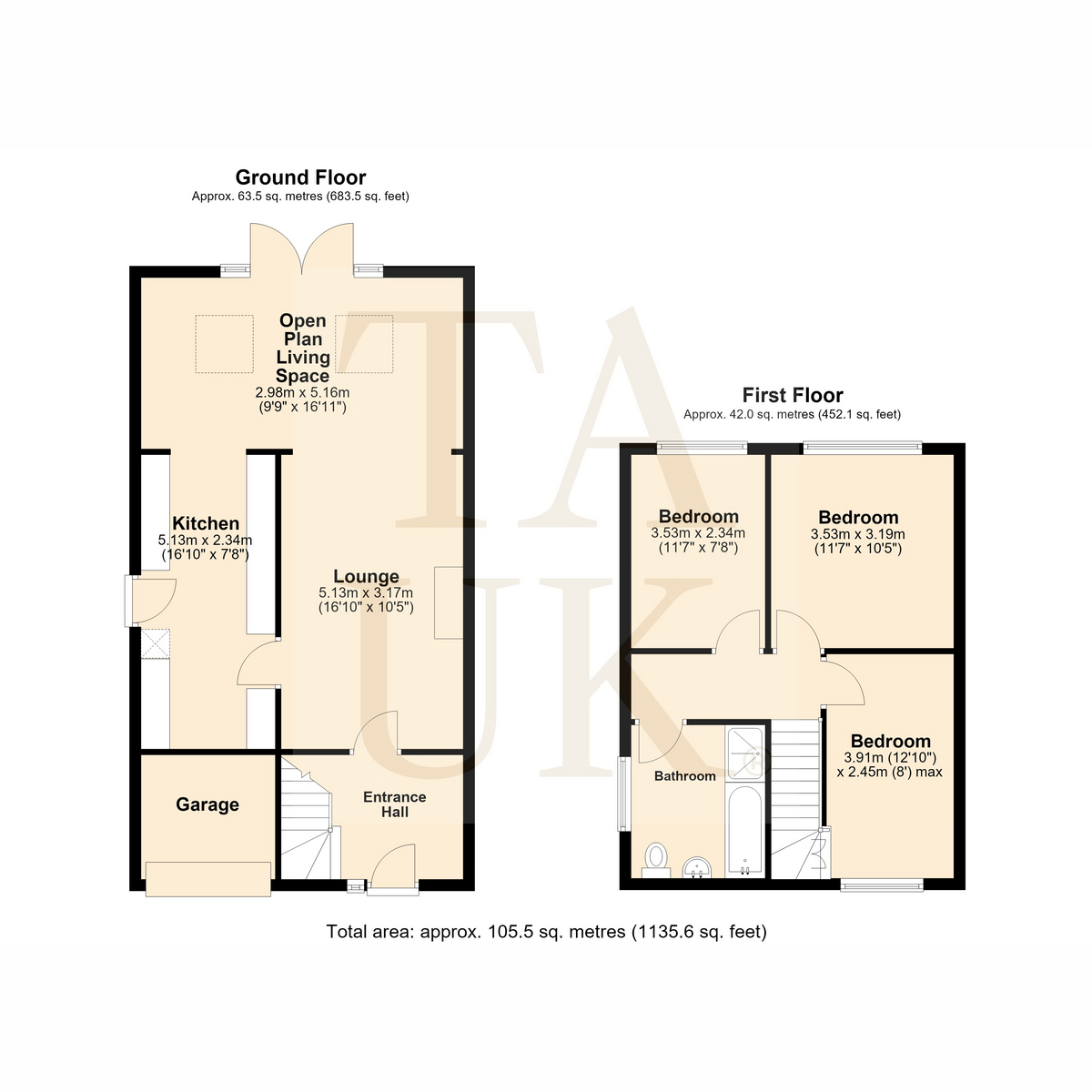 52, The Birches, Stourport-on-severn floorplan