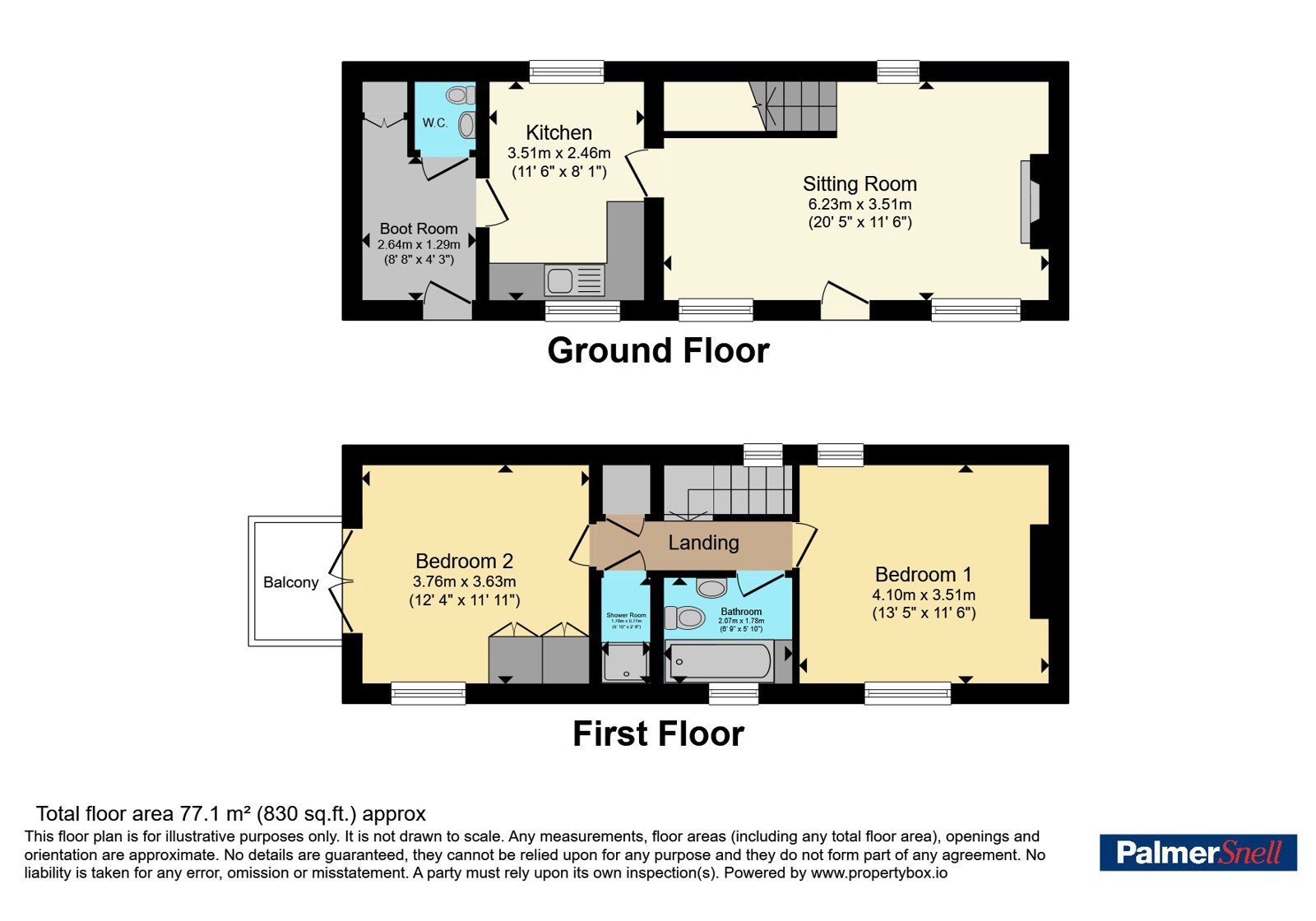 Swiss Cottage,, Henton, Somerset floorplan