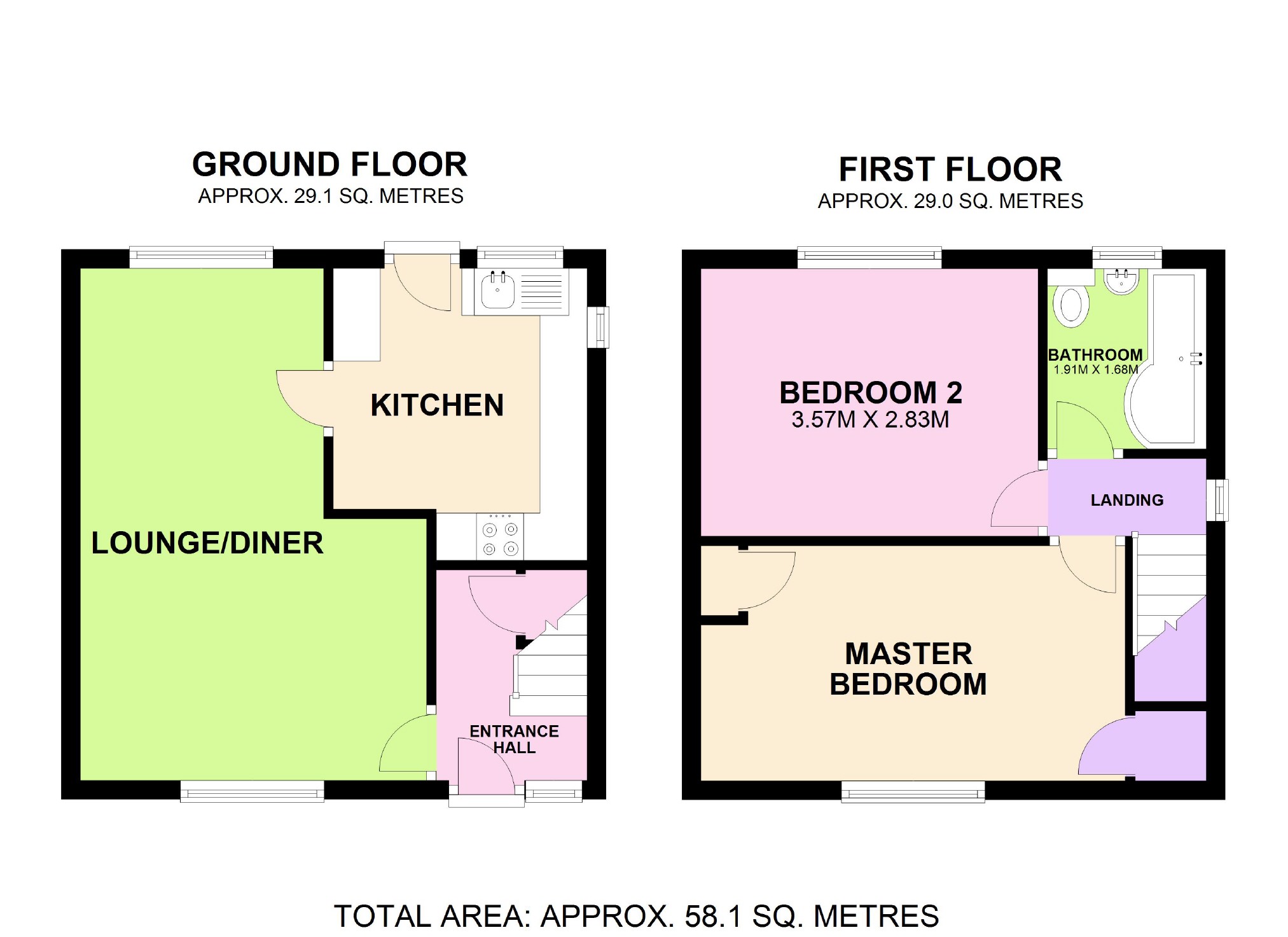 2 Bedrooms Semi-detached house for sale in Cross Street, Sturton Le Steeple, Nottinghamshire DN22