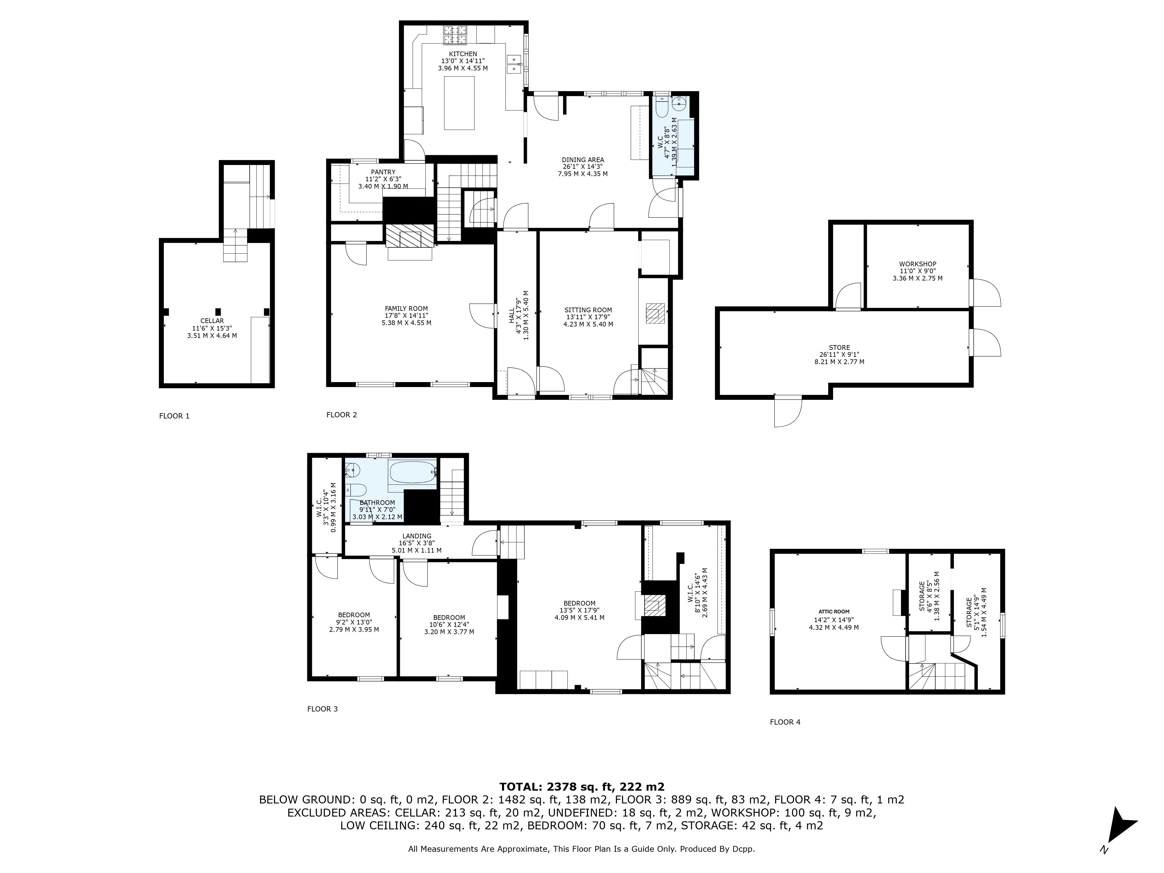Hazeldene, The Street, Diss floorplan