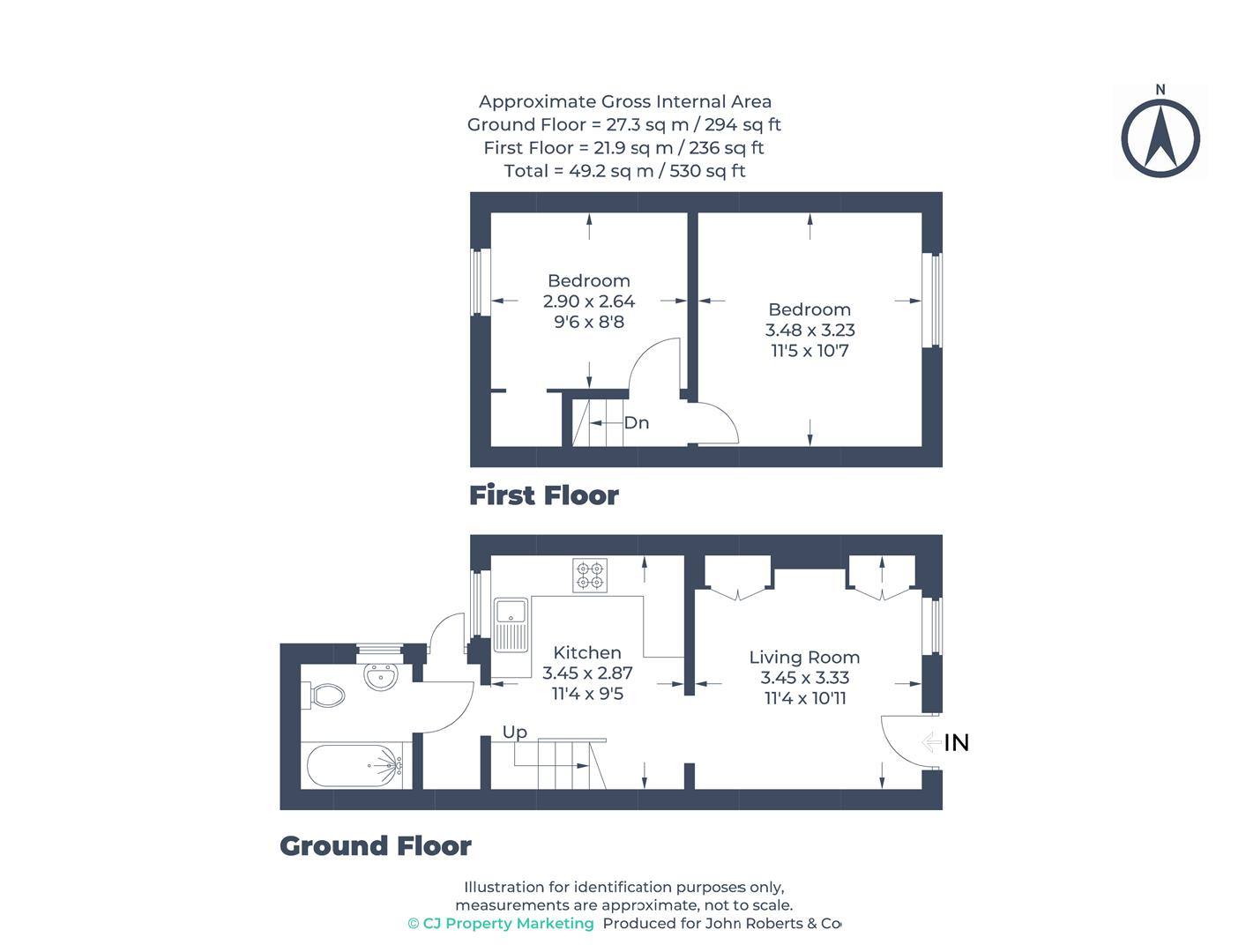 9, Gate Cottages, Chorleywood floorplan