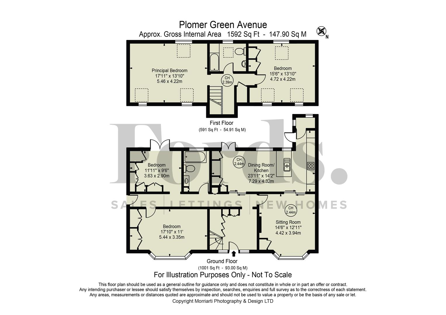 1, Plomer Green Avenue, High Wycombe floorplan