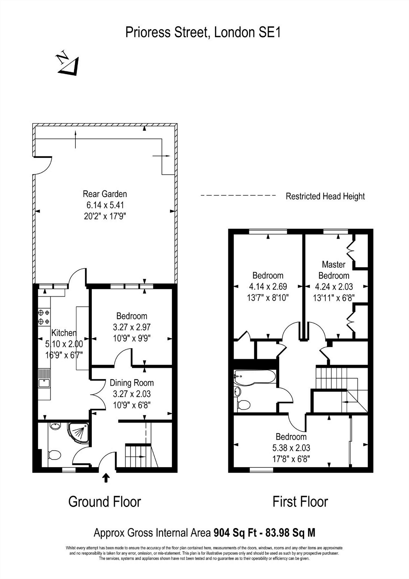 4 Bedrooms Flat to rent in Prioress Street, London, London SE1