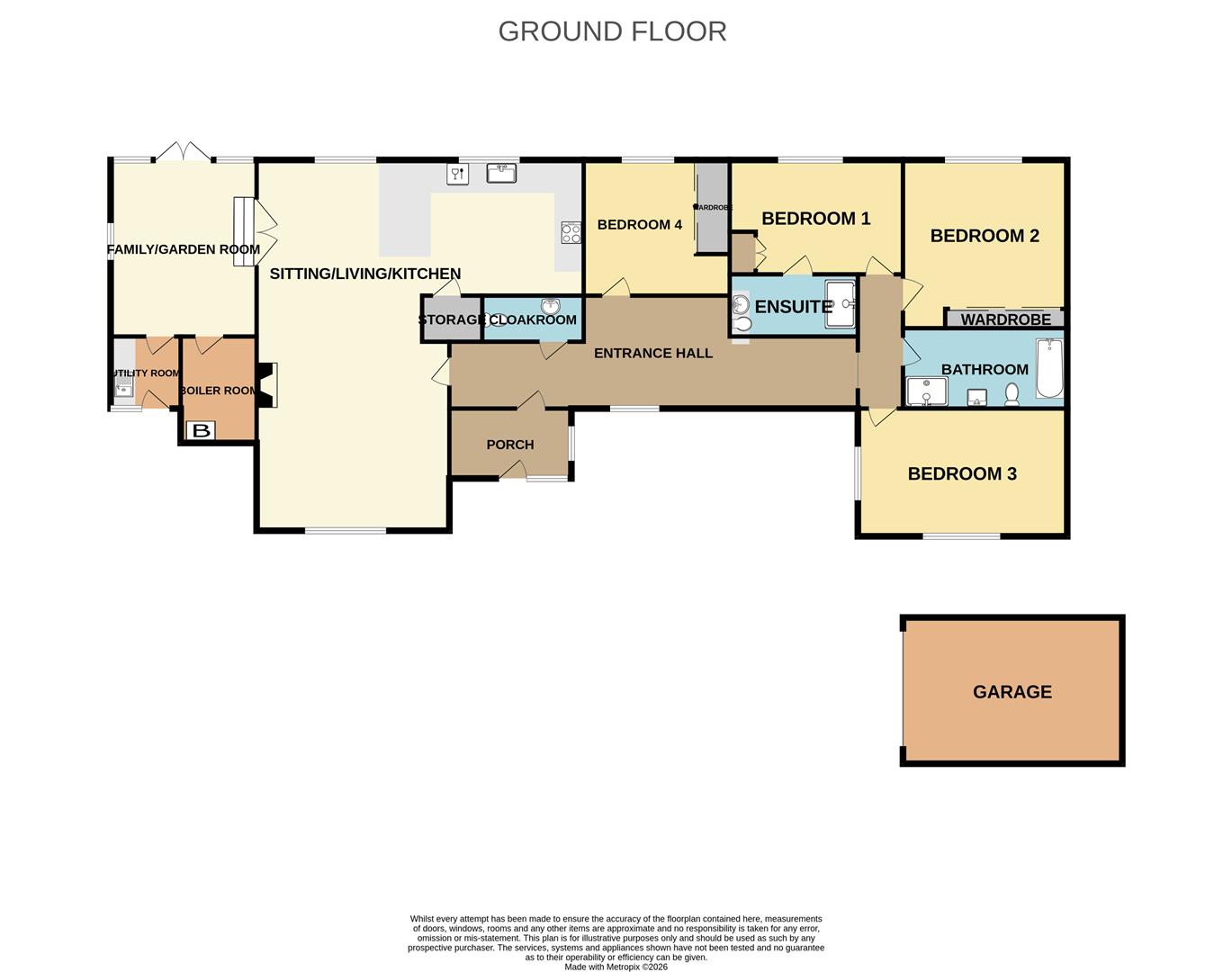 Heather, Lydford, Okehampton floorplan