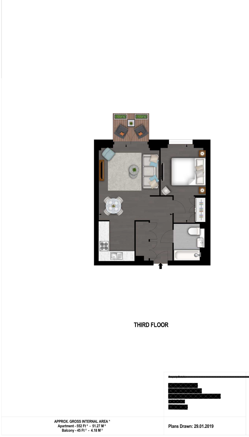 6, Charles Clowes Walk, London floorplan