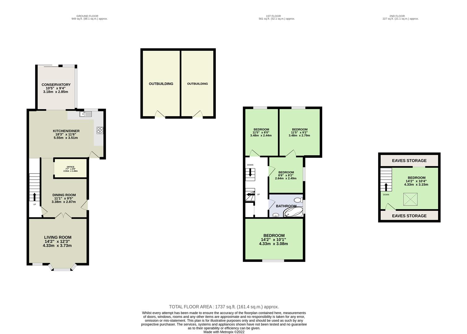 St. Michaels Road, Tilehurst, Reading RG30, 4 bedroom semidetached