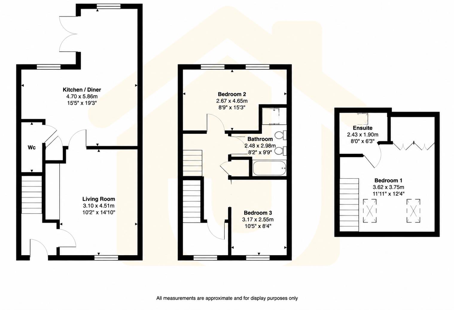 35, James Way, Scraptoft floorplan