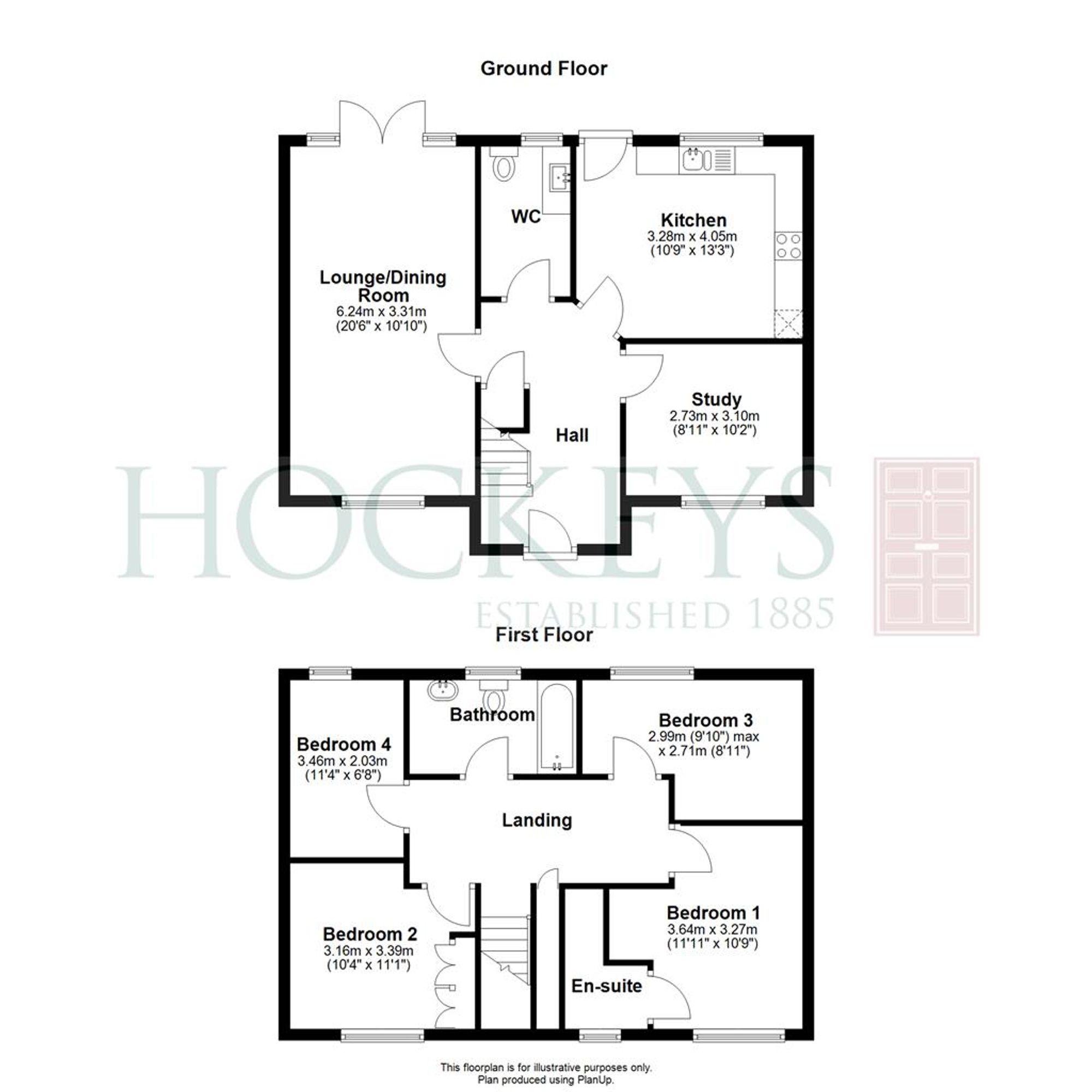 12 Chantry Close, Cambridge floorplan