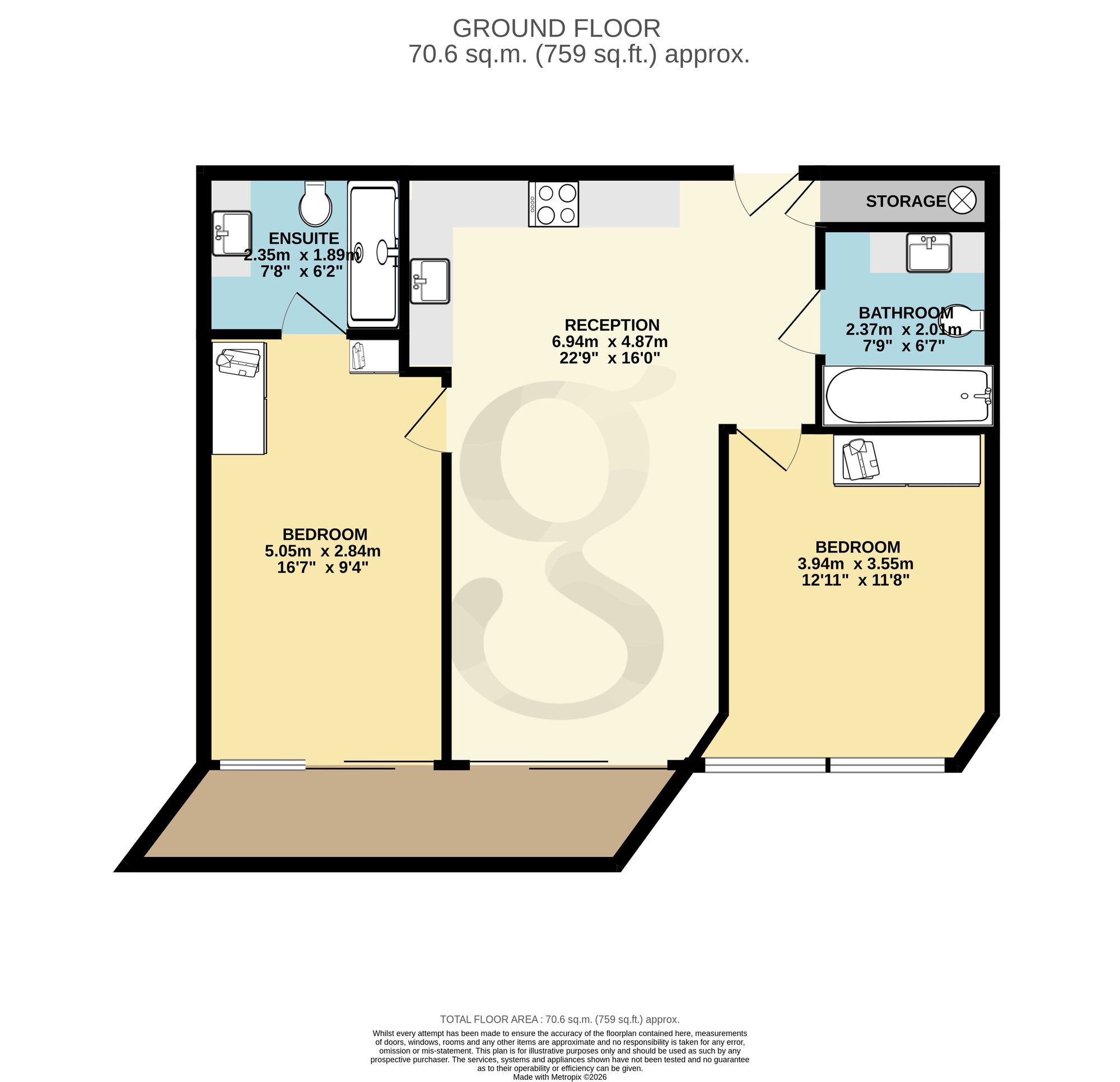 Apt W410, Horizon West La Rue De L'etau, Jersey floorplan