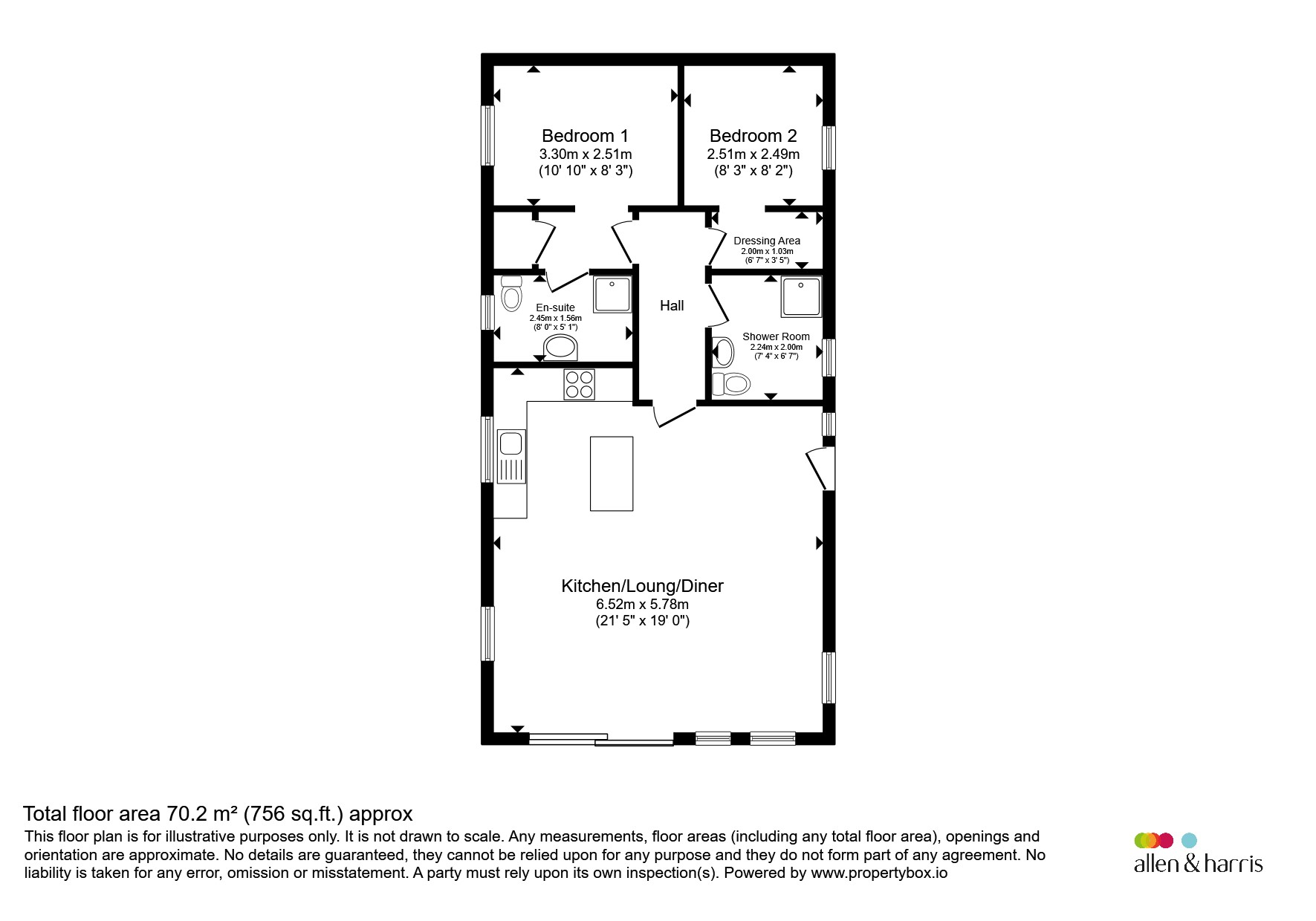 Plot 7, The Mapleton, Bath & West Lodge Park, Shepton Mallet floorplan