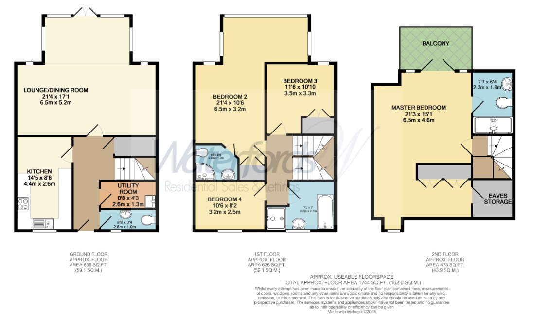 8, Lakeside Drive, Chobham floorplan