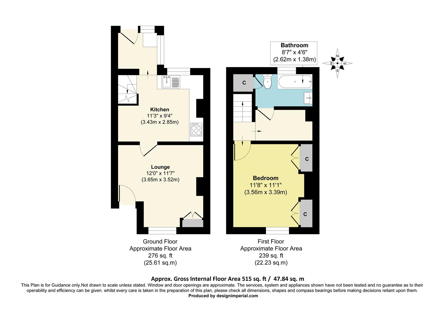 47, High Street, Thames Ditton floorplan