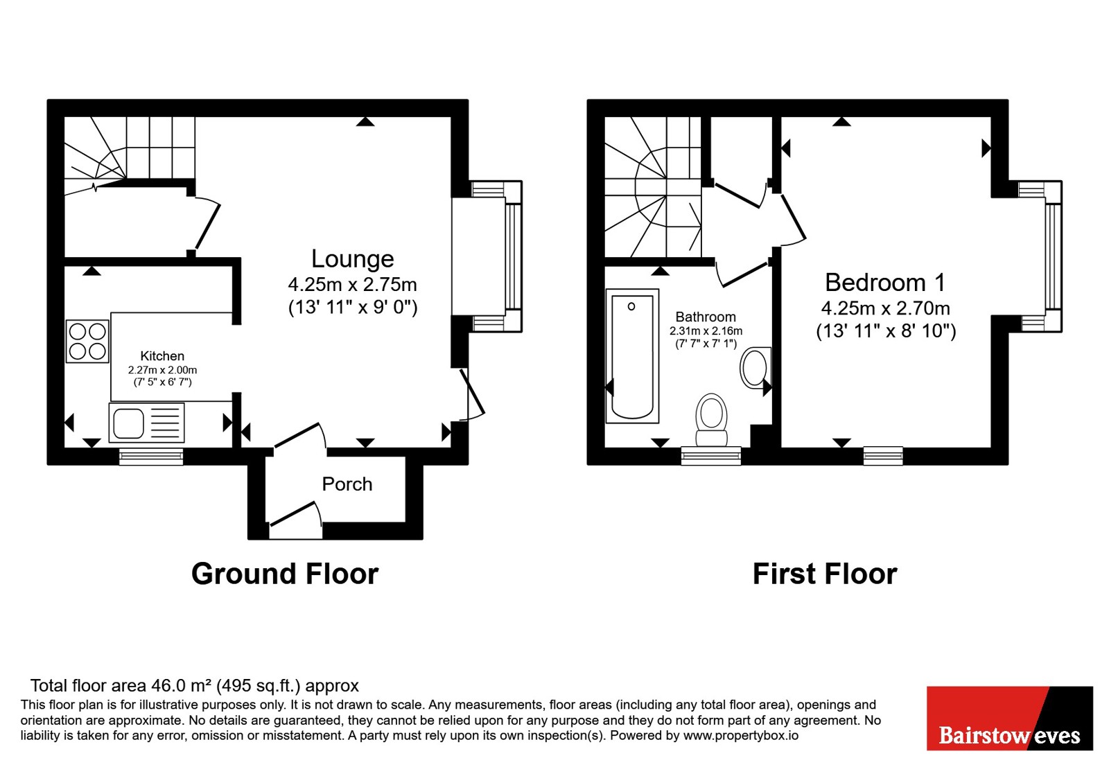 Oakley Avenue, Essex floorplan
