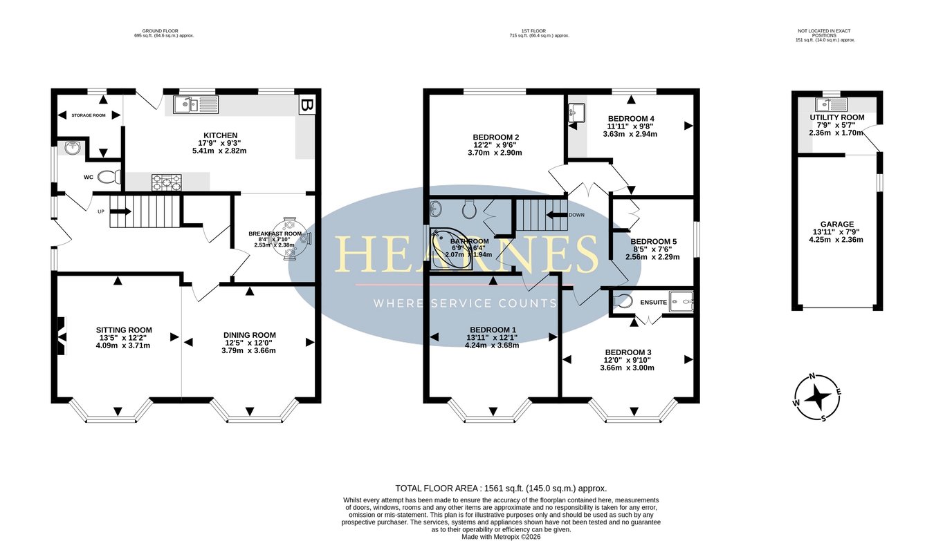 152, Magna Road, Bournemouth floorplan