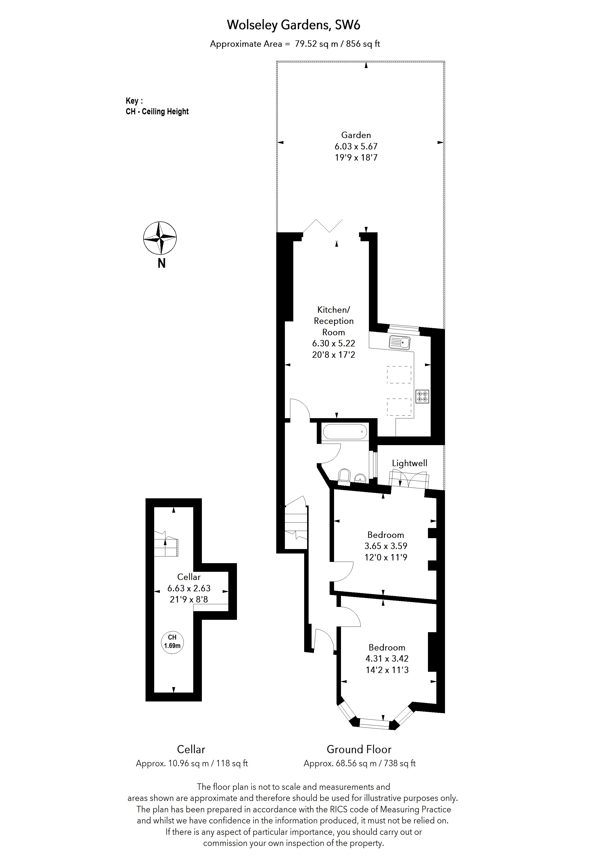 34, Wolseley Gardens, London floorplan