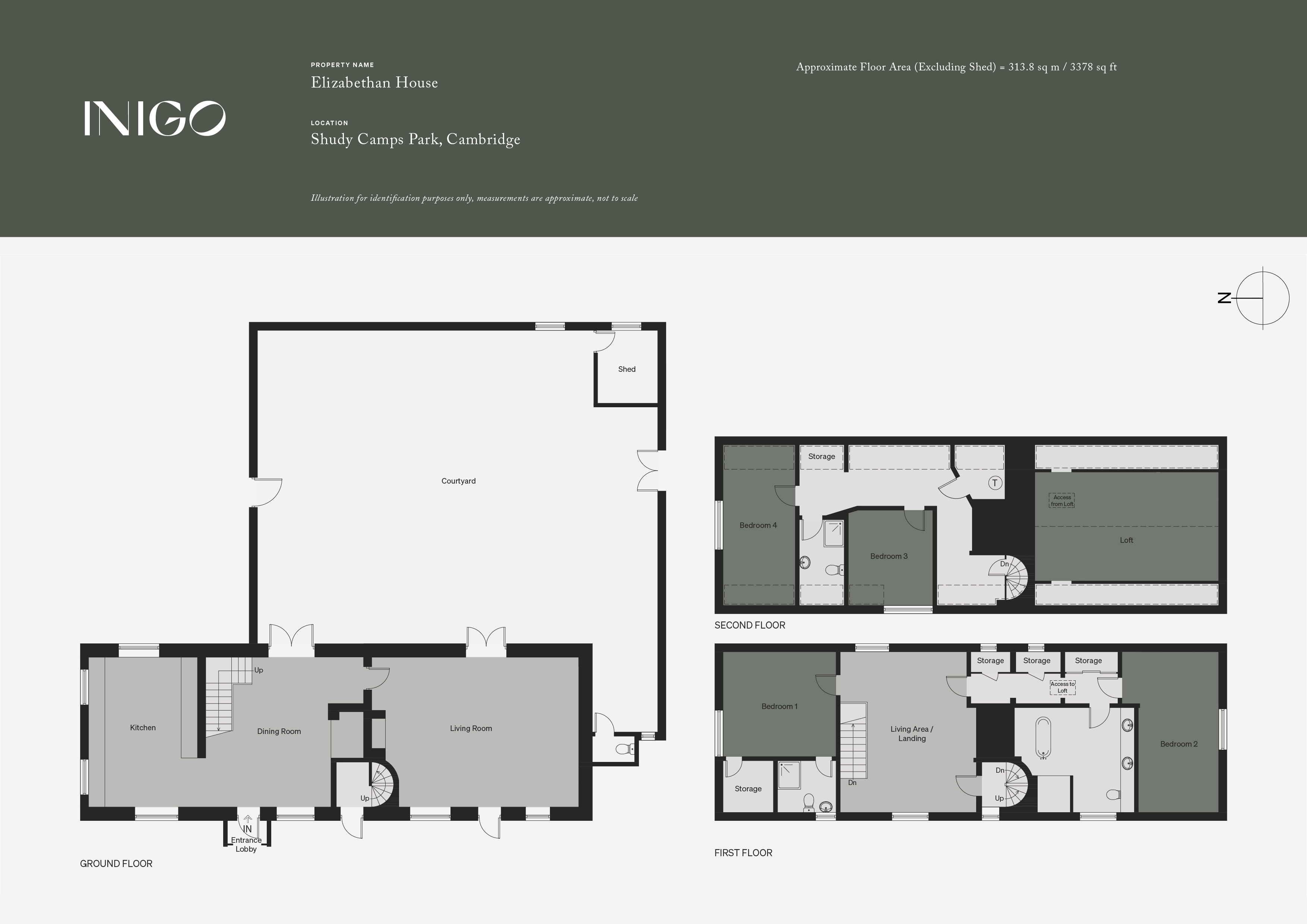 Elizabethan House, Shudy Camps Park, Cambridge floorplan